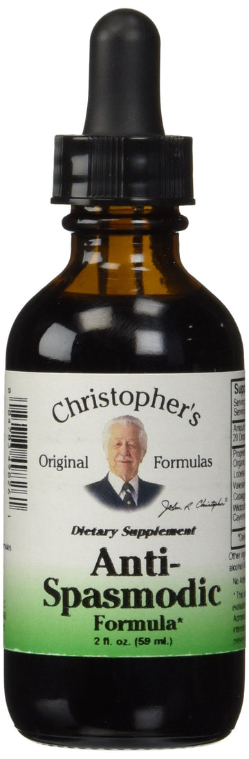 Christopher’s Original Formulas Anti-Spasmodic Formula | 2 oz Liquid Herbal Supplement | Synergistic Blend for Nervous System Support | Skullcap, Valerian & Cayenne Christopher's Original FormulasBuy Supplements Australia