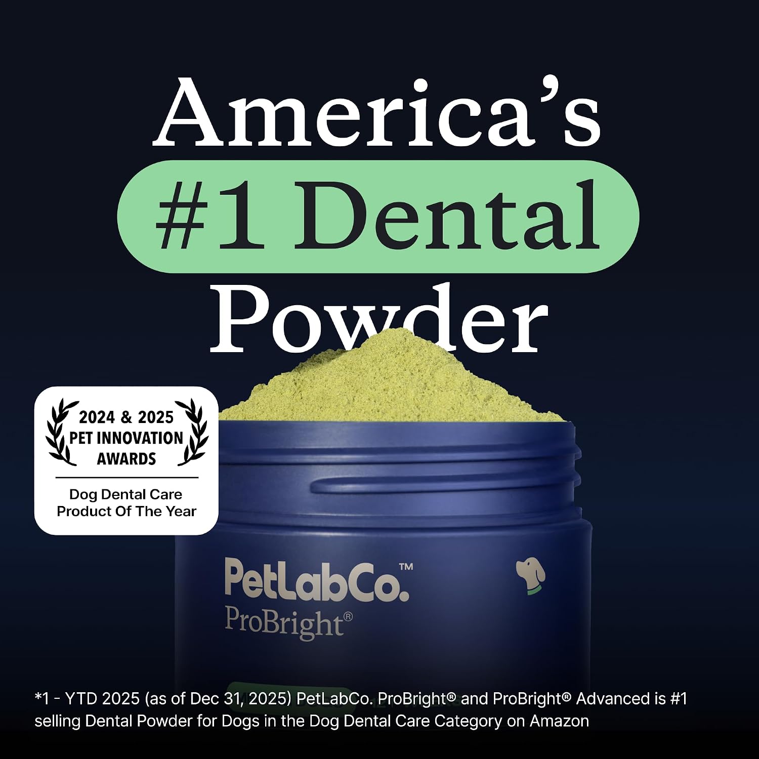 PetLab Co. – Seasonal Allergy Support & Dental Care in One Routine - Allergy & Immune Chews + ProBright Dental Powder for Total Wellness Inside & Out - Medium Sized Dogs
