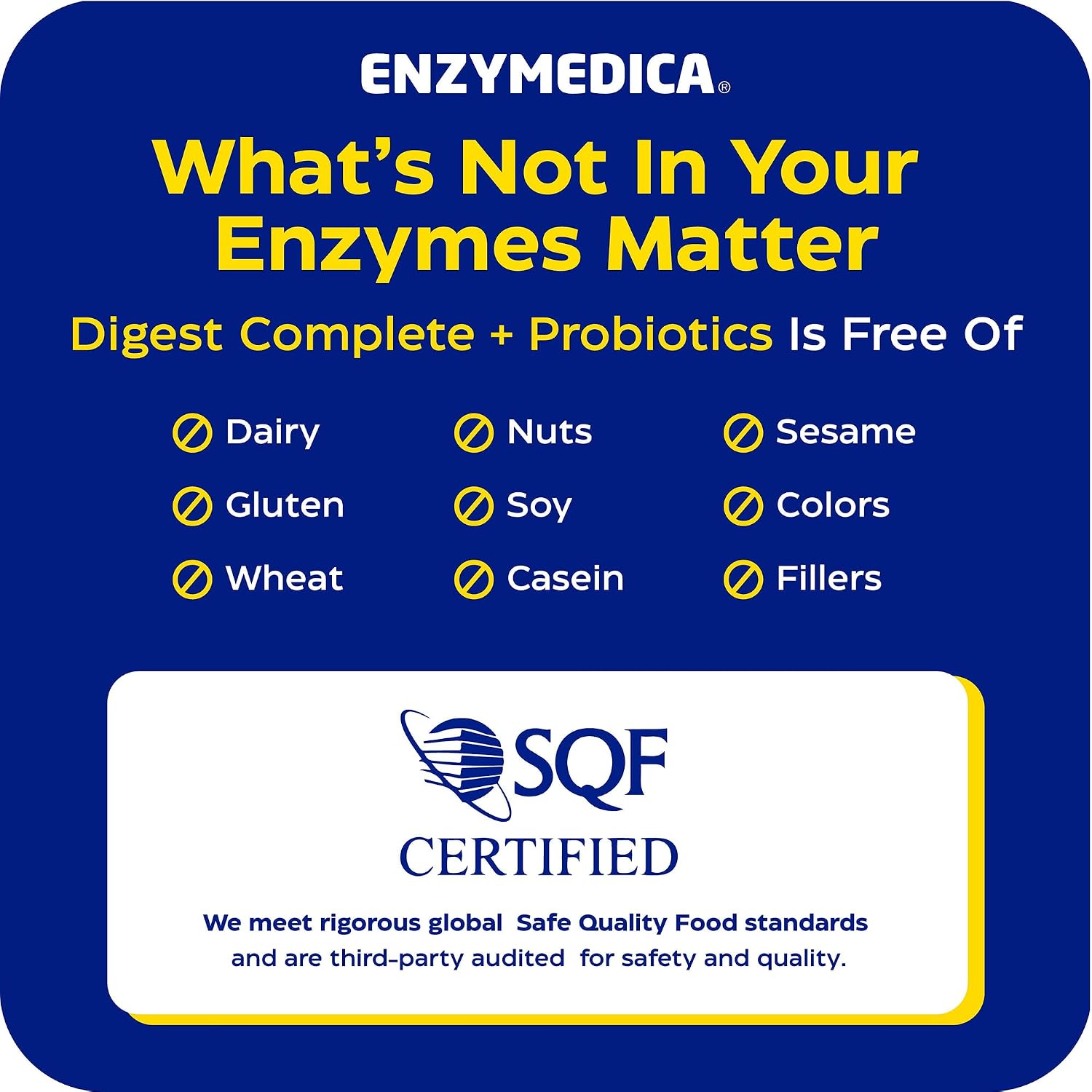 Enzymedica Digest Complete + Probiotics - Digestive Enzyme Supplement for Women & Men, Enzyme and Probiotic Capsules for Digestion, Gut Health Support, Helps Gas & Bloating, Vegetarian - 90 Caps