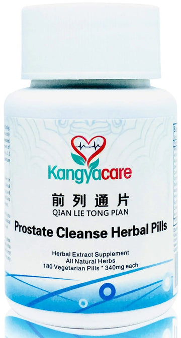 Kangyacare Prostate Cleanse Herbal Pill -Qian Lie Tong Pian 前列通片 - Reduce Prostate Discomfort - Help Frequent Urination -Improve Men’s Urinary Tract Health - 180 Ct (1) KangyacareBuy Supplements Australia