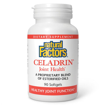 Natural Factors, Celadrin Joint Health, Promotes Flexibility, Mobility and Joint Function, 90 Softgels Natural FactorsBuy Supplements Australia