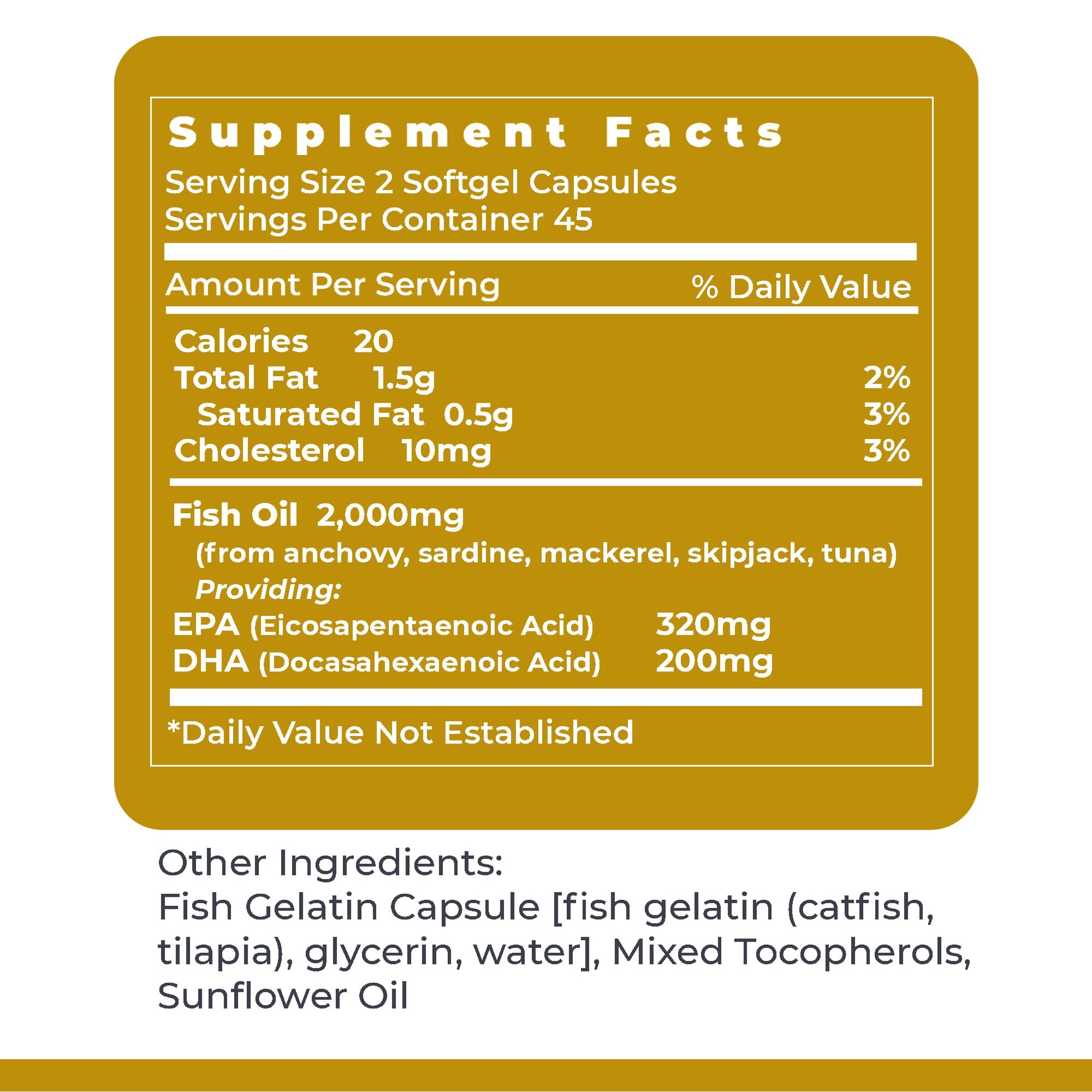 Premier Research Labs EPA DHA Marine Softgels - Omega 3 Fish Oil, EPA DHA Omega 3 Supplement, Fatty Acids for Women & Men, Natural - 90 Softgel Capsules Premier Research LabsBuy Supplements Australia