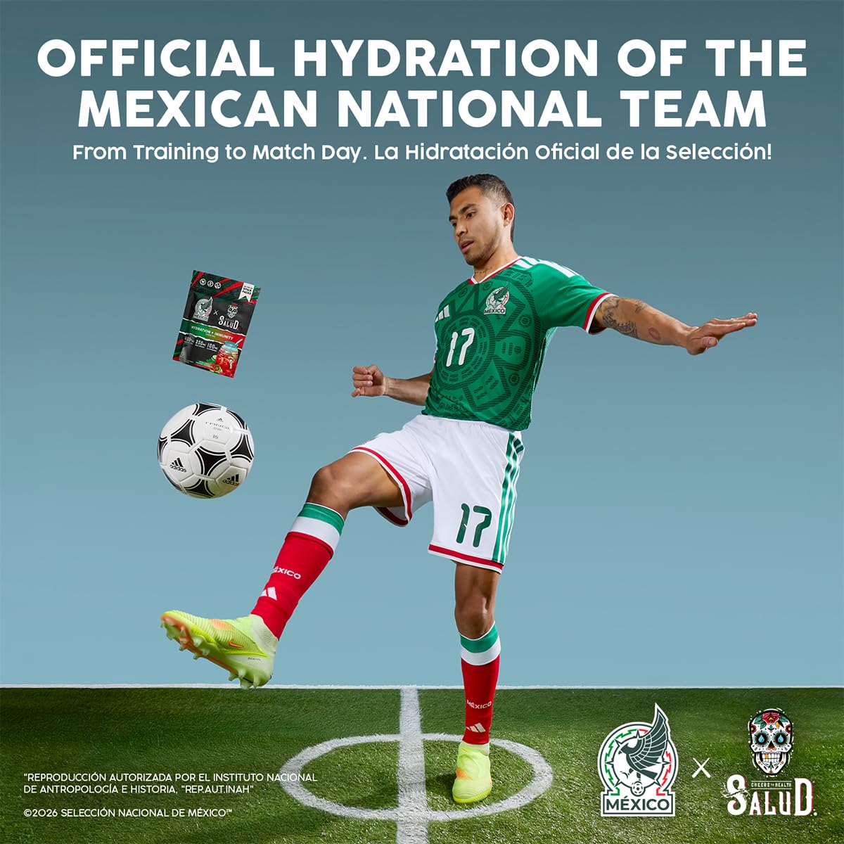 Salud 2-in-1 Hydration + Immunity Drink Mix, Cucumber Lime | Electrolytes Powder, Agua Fresca, Elderberry, Dairy & Soy Free, Non-GMO, Gluten Free, Vegan, 1g Sugar (15 Servings)