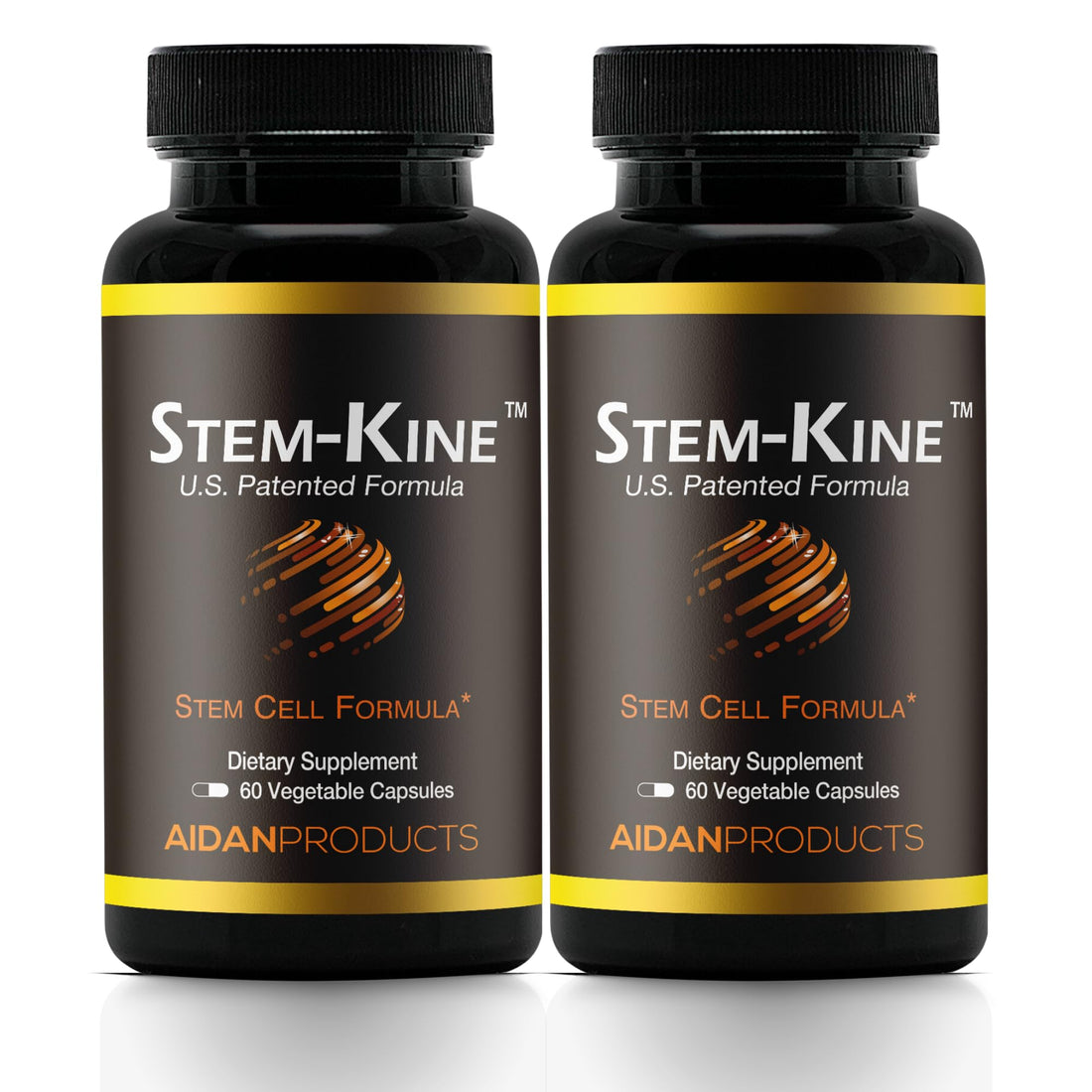 Aidan Products Stem-Kine Stem Cell Supplements, Clinically Proven to Increase Circulating Stem Cells, Pack of 2, Promoting Healing and Anti-Aging, 2 Pack of 60 Capsules Each Aidan ProductsBuy Supplements Australia