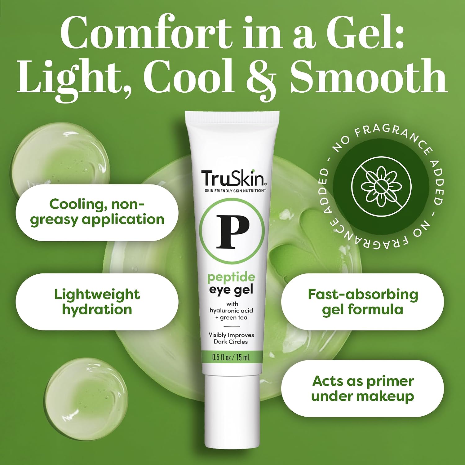 TruSkin Peptide Duo - Collagen Peptide Serum 1 oz with Eye Gel .5 oz