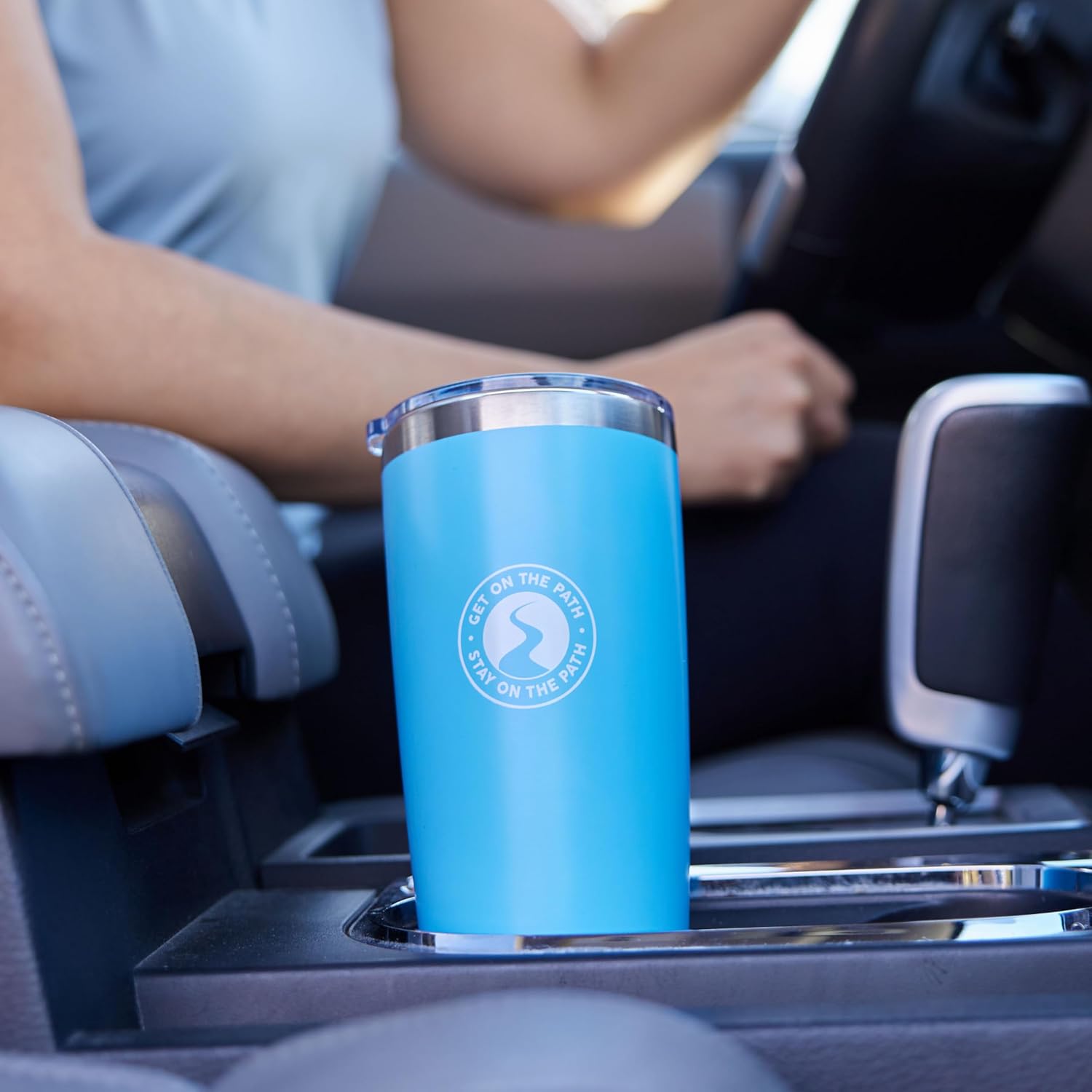 NativePath Light Blue Stainless Steel Tumbler - 20 oz