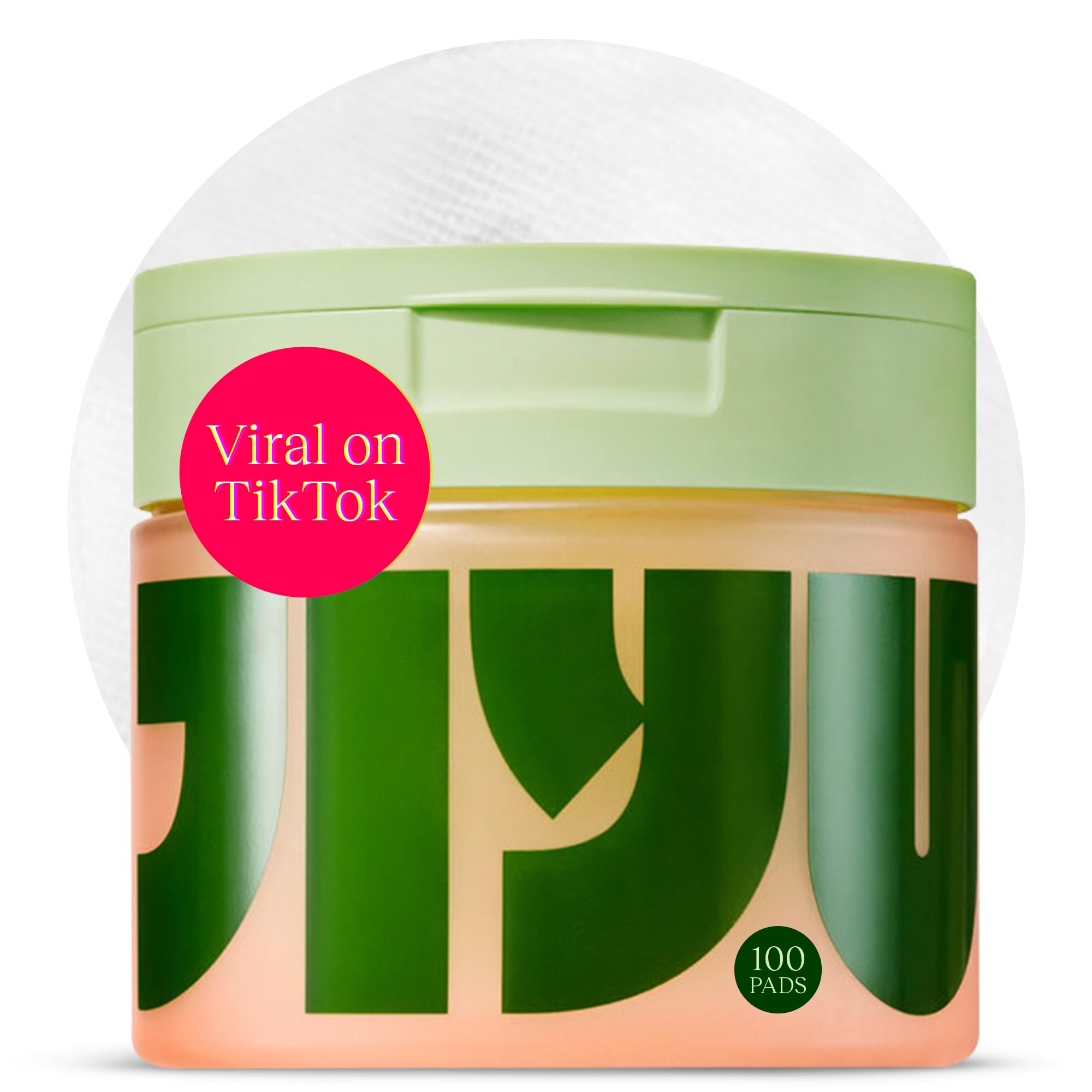 JiYu Toning Polish Pads - Korean Skincare for Dark Spots, Wrinkles & Dull Skin - Hydrating Facial Treatment with Snail Mucin, Niacinamide, Peptides & Centella - 100 Count JiYuBuy Supplements Australia