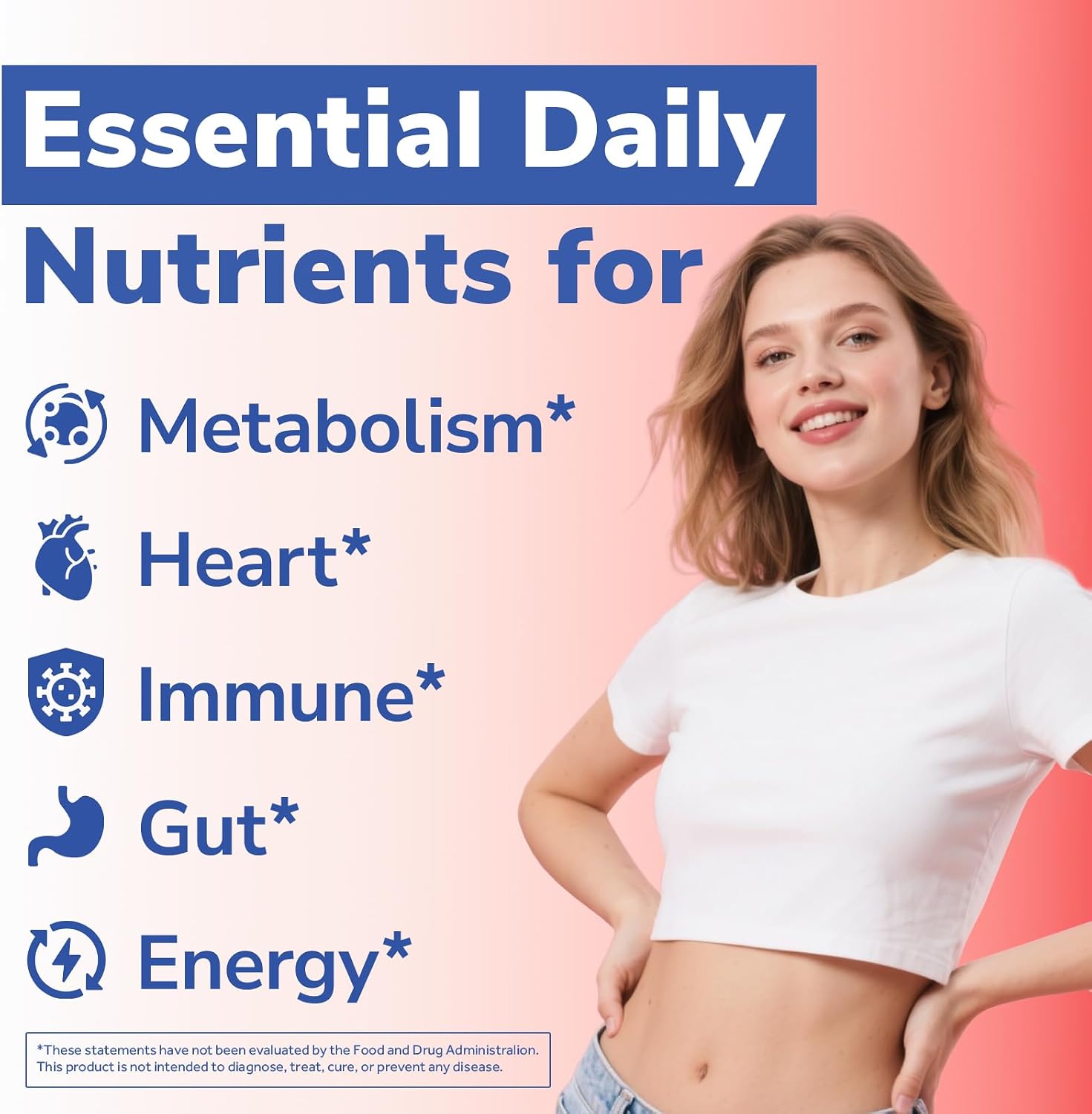 Vitalibre CoQ10 200 mg, with Probiotics for Women & Men, 50 Billion CFU, High Absorption Ubiquinone, Heart & Gut Energy Support, Powerful Antioxidant, Easy to Swallow, 60 Vegan Capsules
