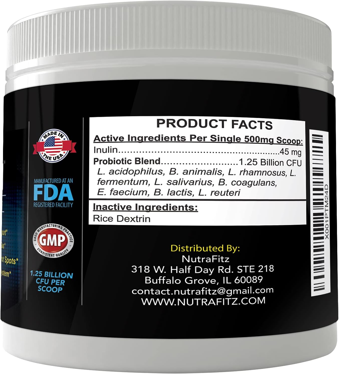 Power Flora - Probiotics for Dogs and Cats with 9 Live Strains - Dog Probiotics Improves Dog Breath, UTI, Diarrhea, Constipation, Skin Allergy, Hot Spots - Odorless Powder - 350 Billion CFU/jar