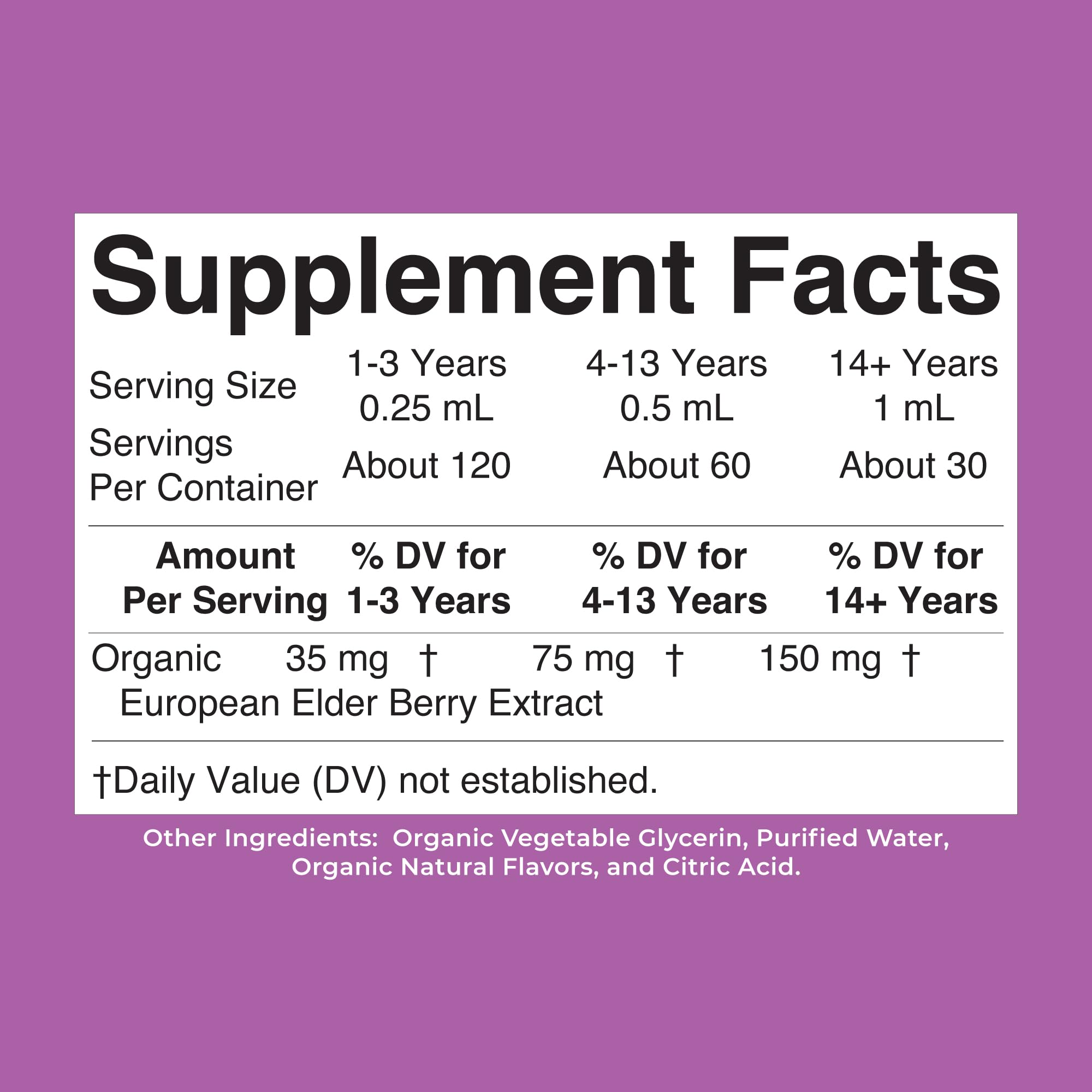 MARYRUTH'S Elderberry Liquid Drops for Adults & Kids | Immune Support | Antioxidant | 150mg Elderberry Extract | USDA Organic | CLP Purity Award | Sugar Free | Vegan | Non-GMO | Gluten Free | 1 oz