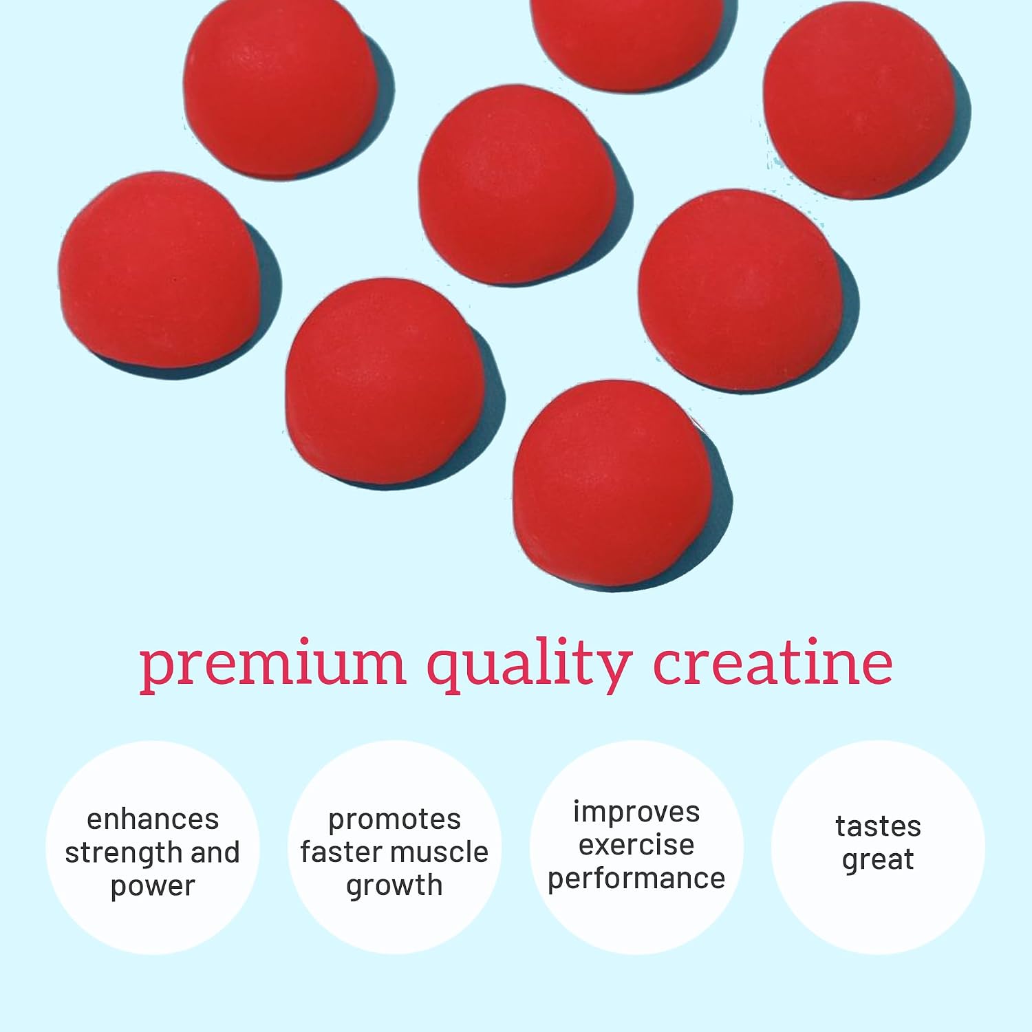 Organifi Creatine Chews - Premium Cherry Chews to Perform, Look, and Feel Better, 30-Day Supply