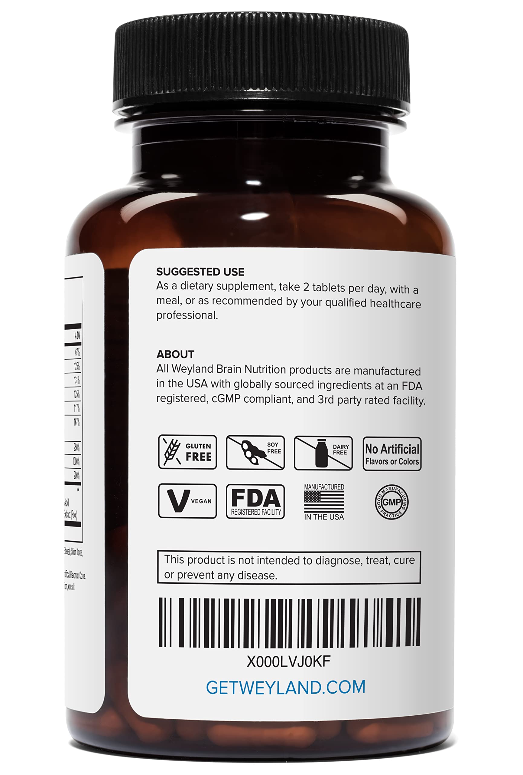 Energy | Complimentary Formula w/Botanically Sourced Caffeine | Complete B-Complex & Energy Supportive Herbs