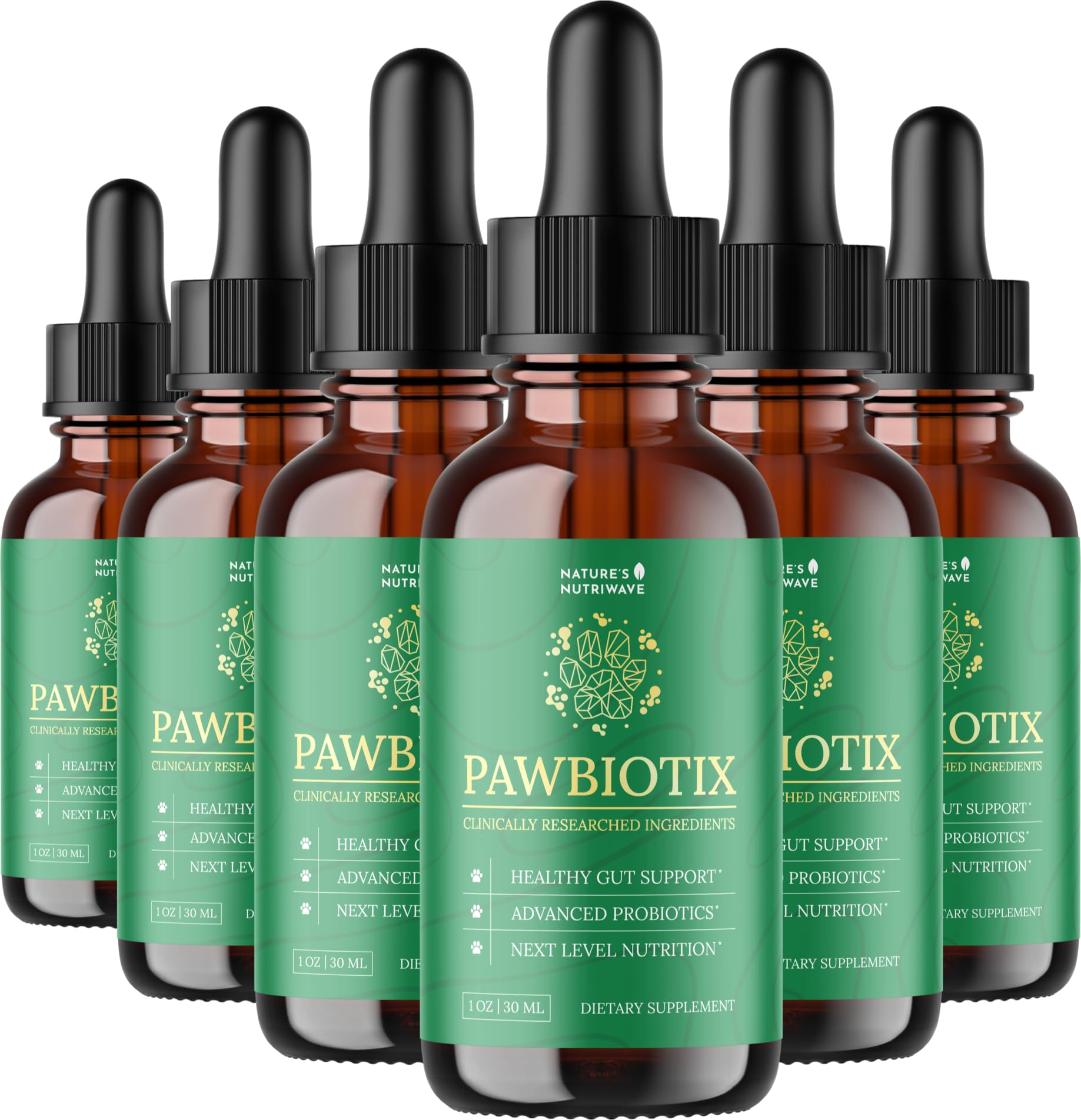 Pawbiotix Liquid Probiotics for Dogs – 1oz, 1 Month Supply | Liquid probiotic drops for dogs, Beacon flavor | Original formula | Add to food or water, easy daily dose
