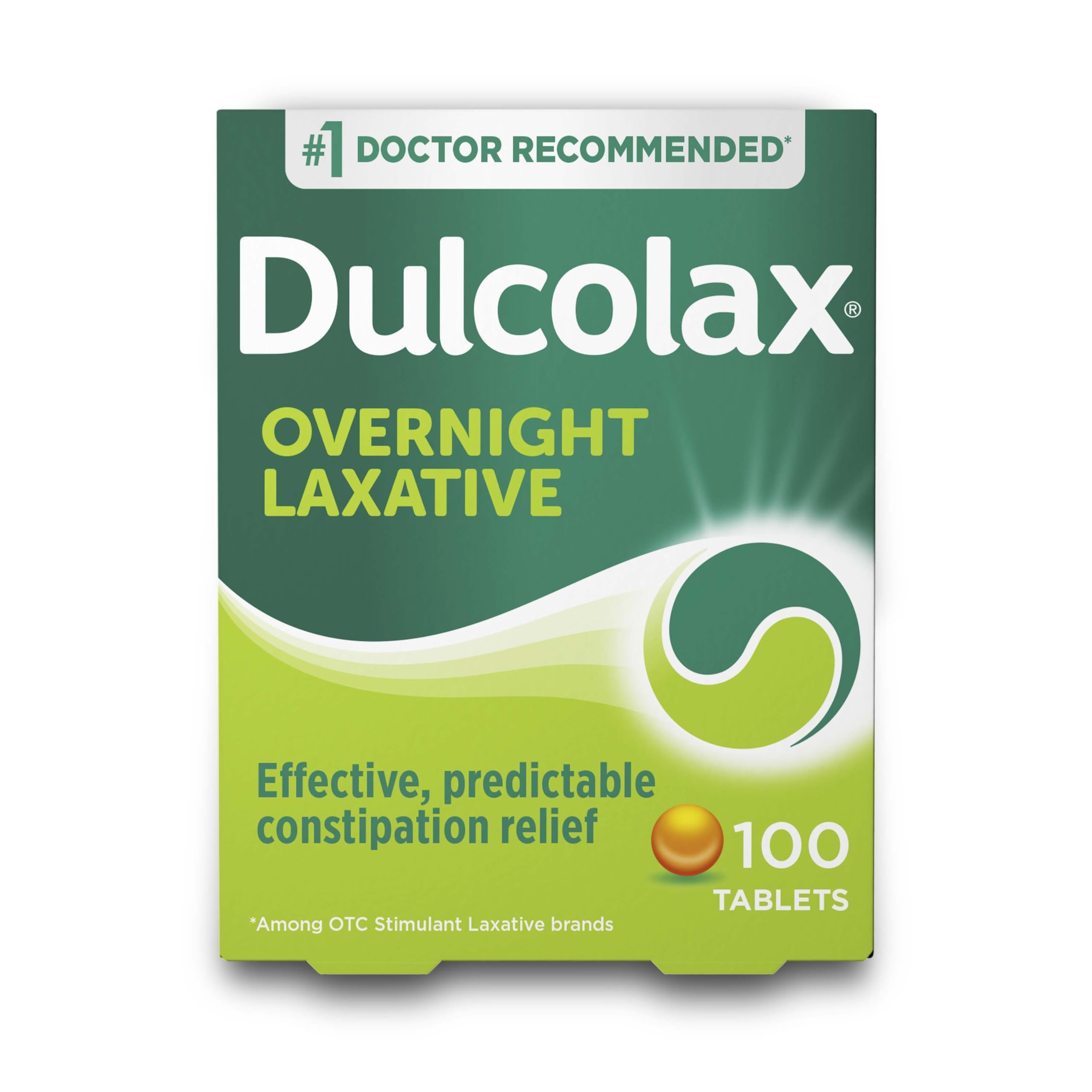 Dulcolax Stimulant Laxative Tablets, Predictable & Effective Constipation Relief, Relieves Straining & Bloating, Bisacodyl 5 mg, 100 Count Dulcolax buy supplements Au
