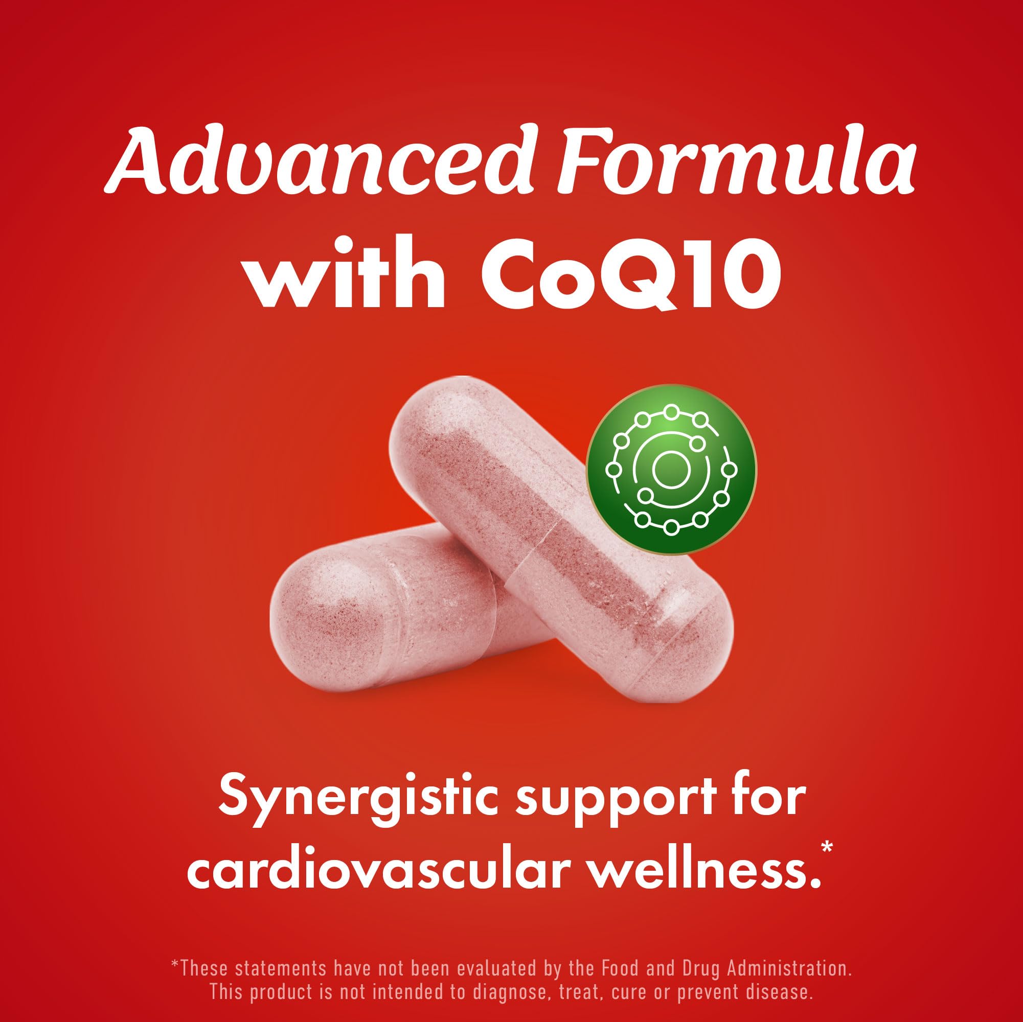 Red Yeast Rice with CoQ10 Supplement, Cholesterol & Heart Health Support | Extra Strength Red Yeast Rice 1200 MG (600 MG Per Capsule), Citrinin-Free, Doctor-Formulated, Non-GMO, Vegan, 120 Capsules