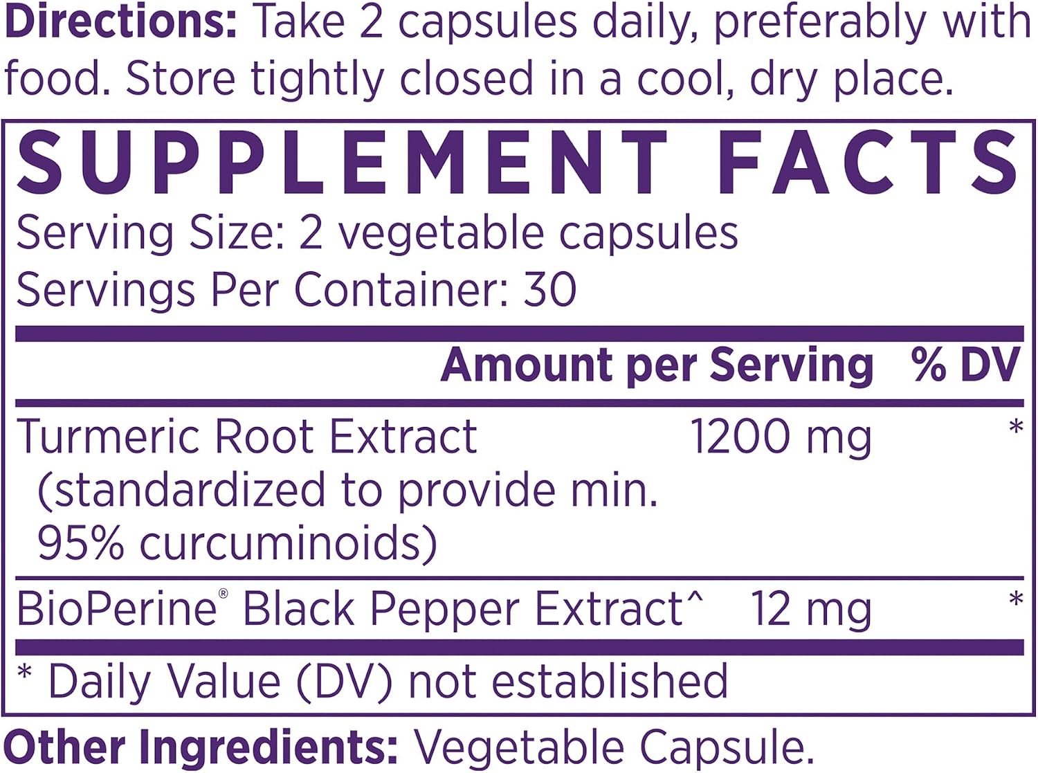 NAOMI Citrus Bergamot and Turmeric Curcumin - High Potency Duo