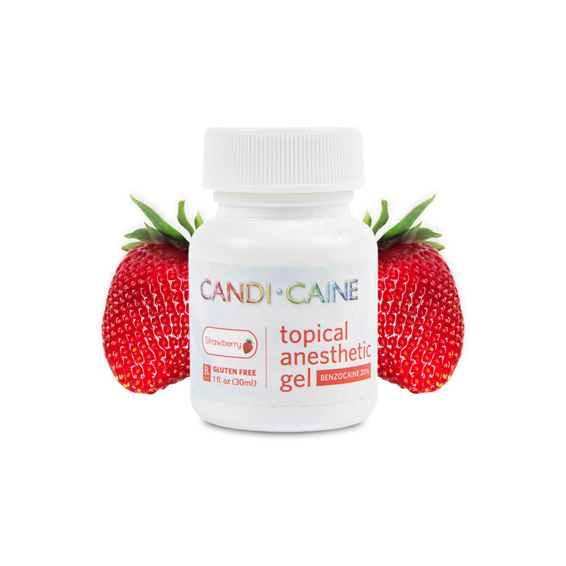 The Essentials Dynamic Dental Candi Caine, Topical Anesthetic Gel, 1 oz, Strawberry Flavor The EssentialsBuy Supplements Australia