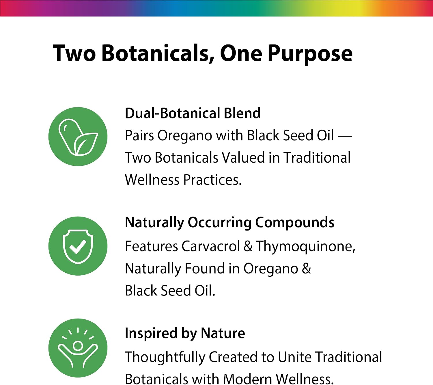 Rainbow Light Oil of Oregano with Black Seed Oil | 90 Softgels | Naturally Occurring Carvacrol & Thymoquinone