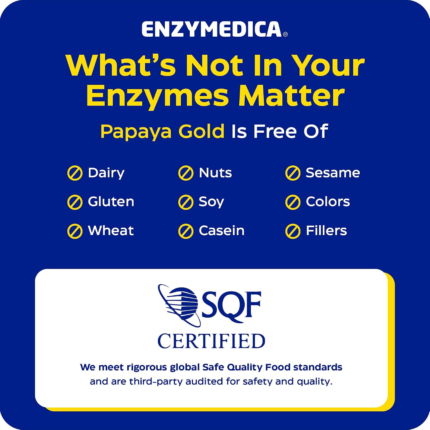 Enzymedica Papaya Gold - Papaya Enzymes Chewable - 120 Tablets