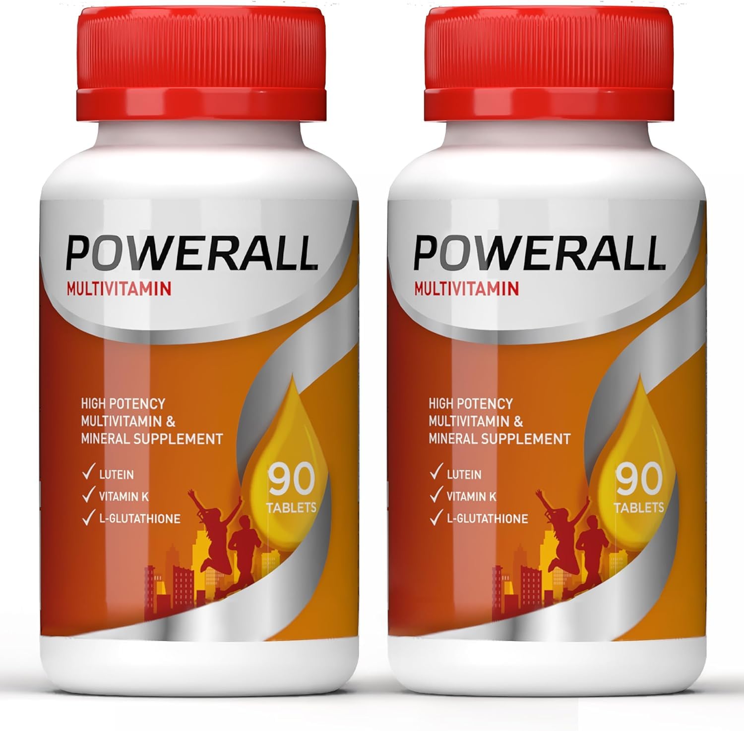 Basic Brands PowerAll Multivitamin Eye Vitamins, 90 Count | Lutein for Adults