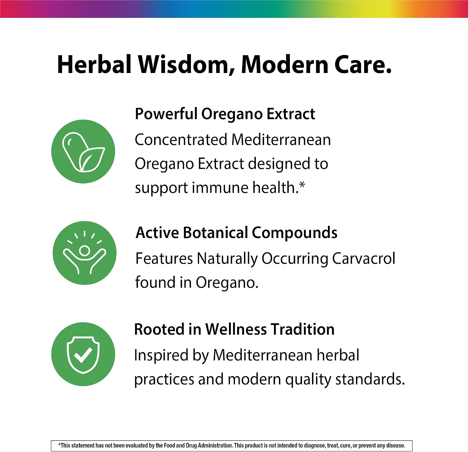 Rainbow Light Oil of Oregano | 90 Softgels | Mediterranean & Wild Harvested Oregano leaf | Contains Naturally Occurring Carvacrol | Non-GMO and Gluten Free