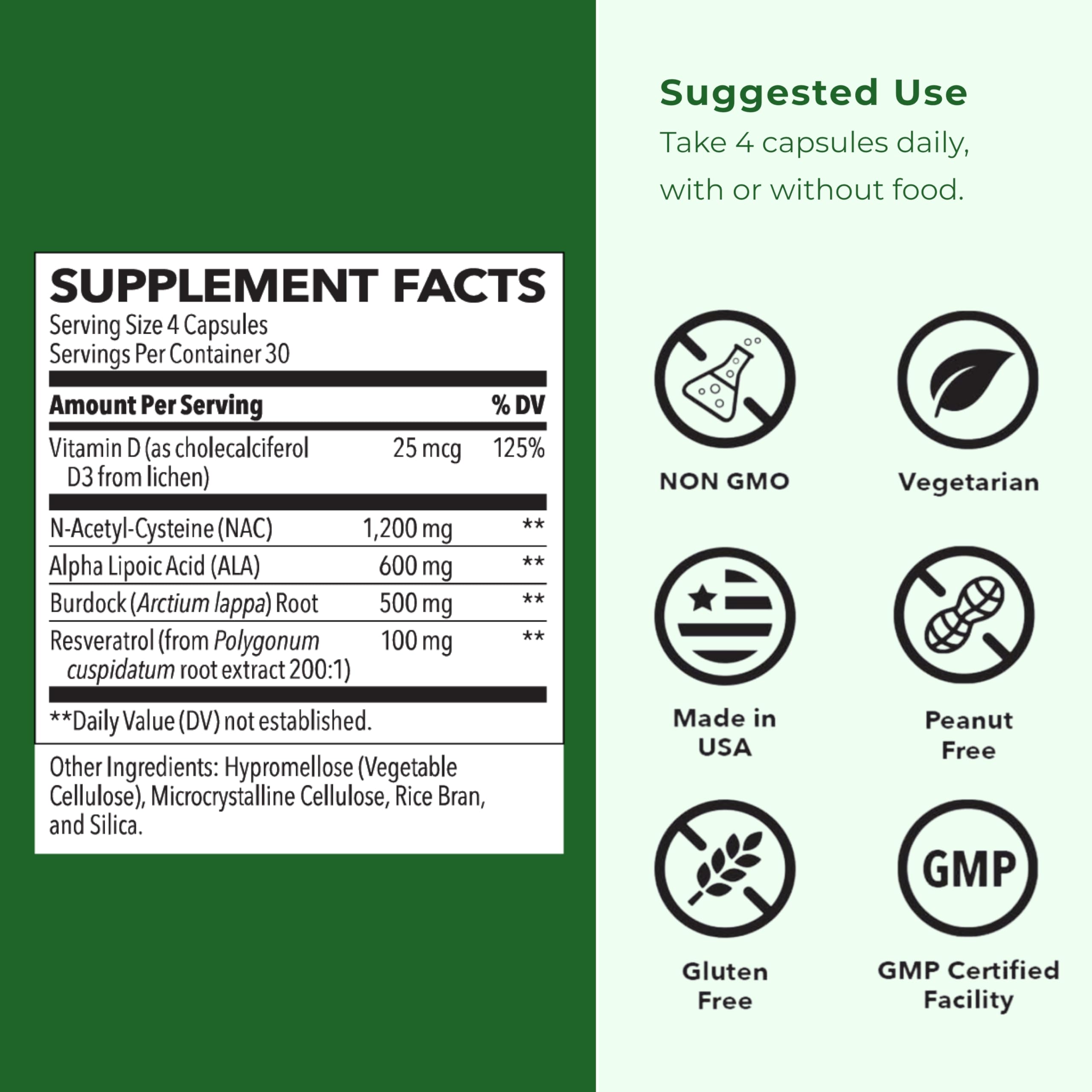 LifeSeasons Kidney Support Supplement – Cellular Protection with NAC, Alpha Lipoic Acid, Resveratrol, Burdock Root & Vitamin D3 – Supports Detox, Oxidative Stress & Renal Function – 120 Capsules LifeSeasonsBuy Supplements Australia