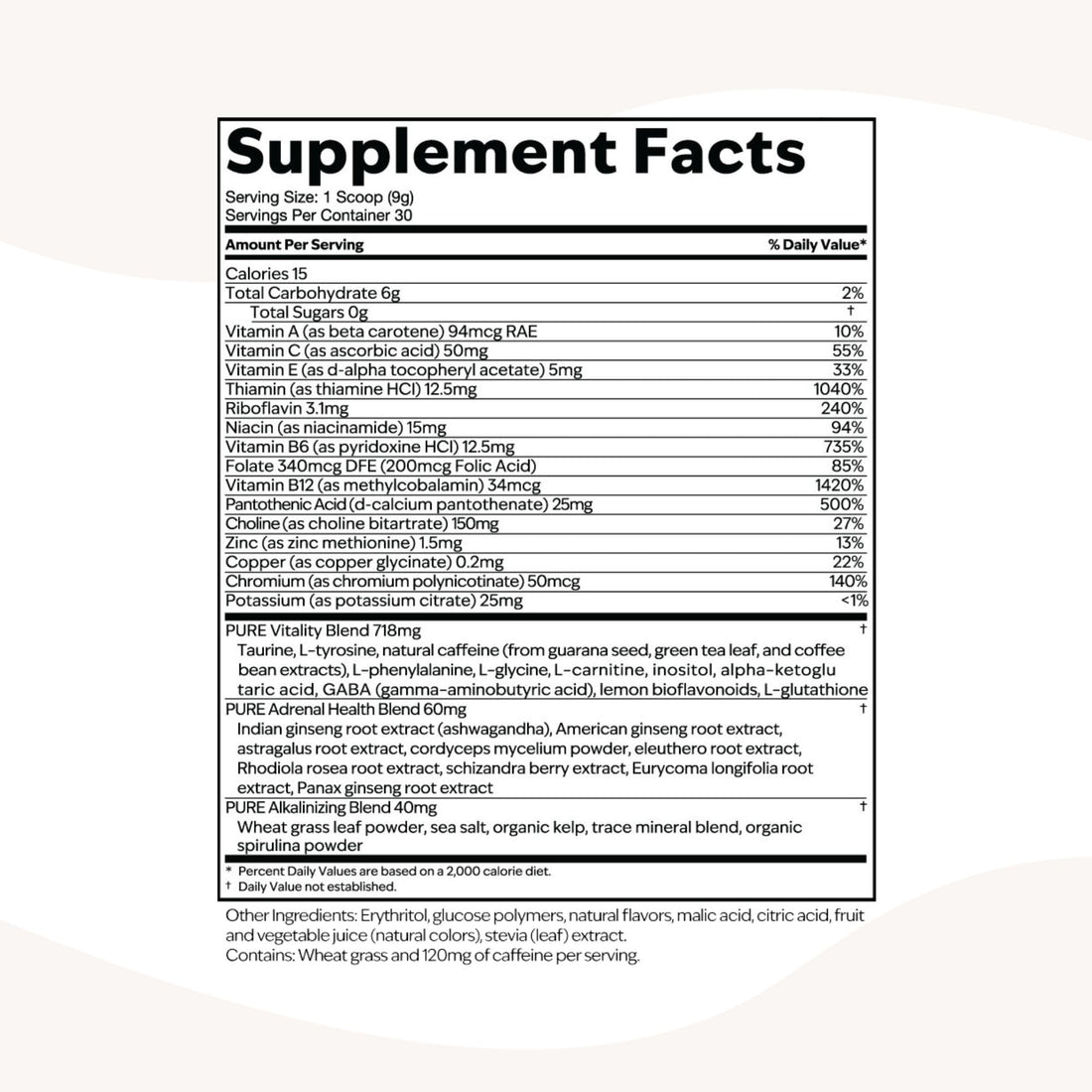 PURE Focus + Energy Tub Drink Mix | Natural Caffeine & Antioxidants from Botanicals | Supports Alertness, Clarity & Energy | Zero Sugar, No Artificial Sweeteners | 9.5 oz | Watermelon Flavor PUREBuy Supplements Australia