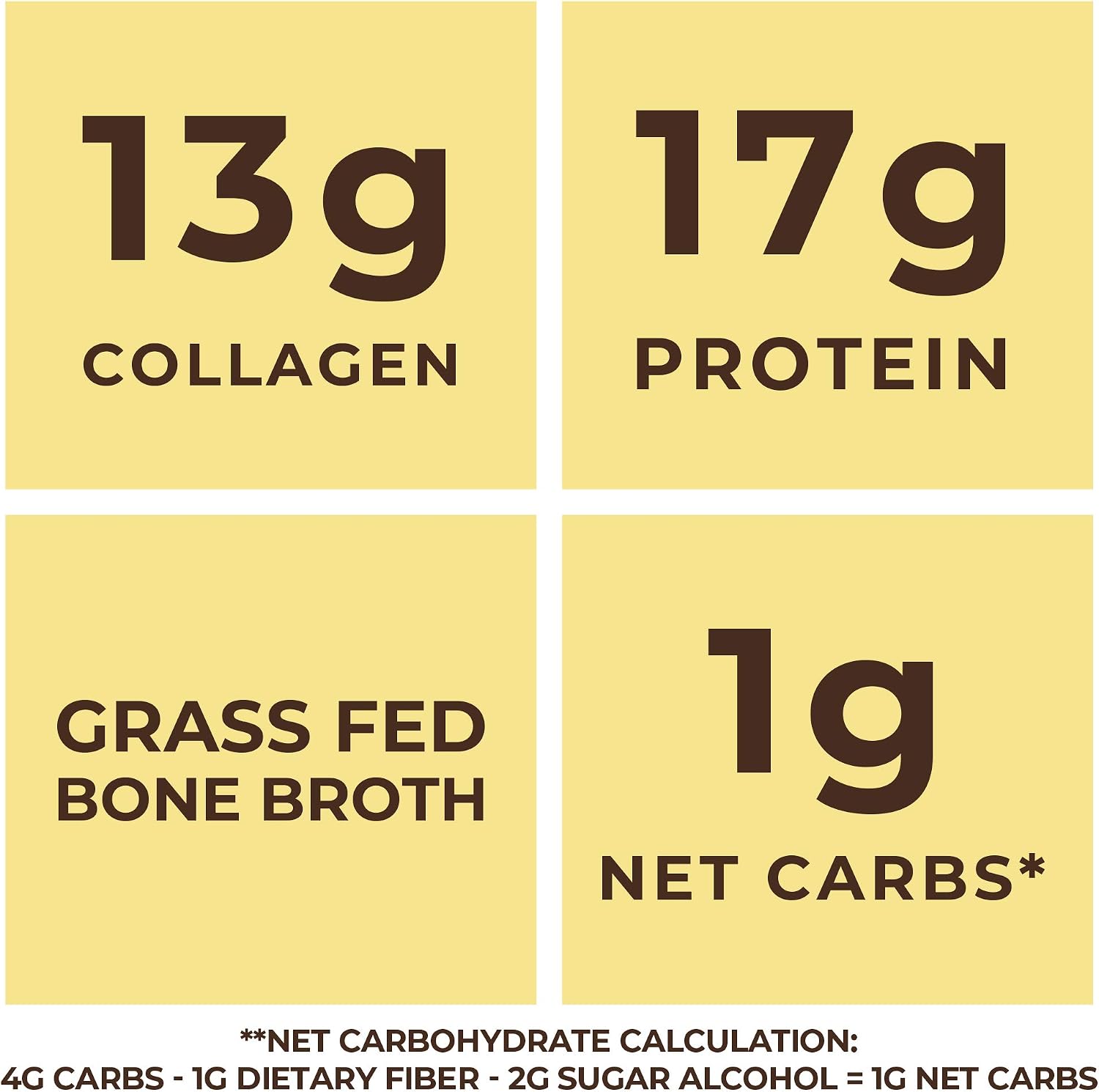 Left Coast Performance 2lb Pure Bone Broth and 2lb Vanilla Bone Broth