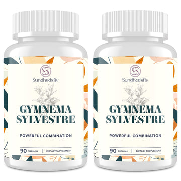 Sundhedsliv 16 in 1 Blxxd Sugr Effective Gymnema Sylvestre Supplement 2100MG | with Berberine, Cinnamon, Bitter Melon | Vitamins, Magnesium & Chromium | 2Pack SundhedslivBuy Supplements Australia