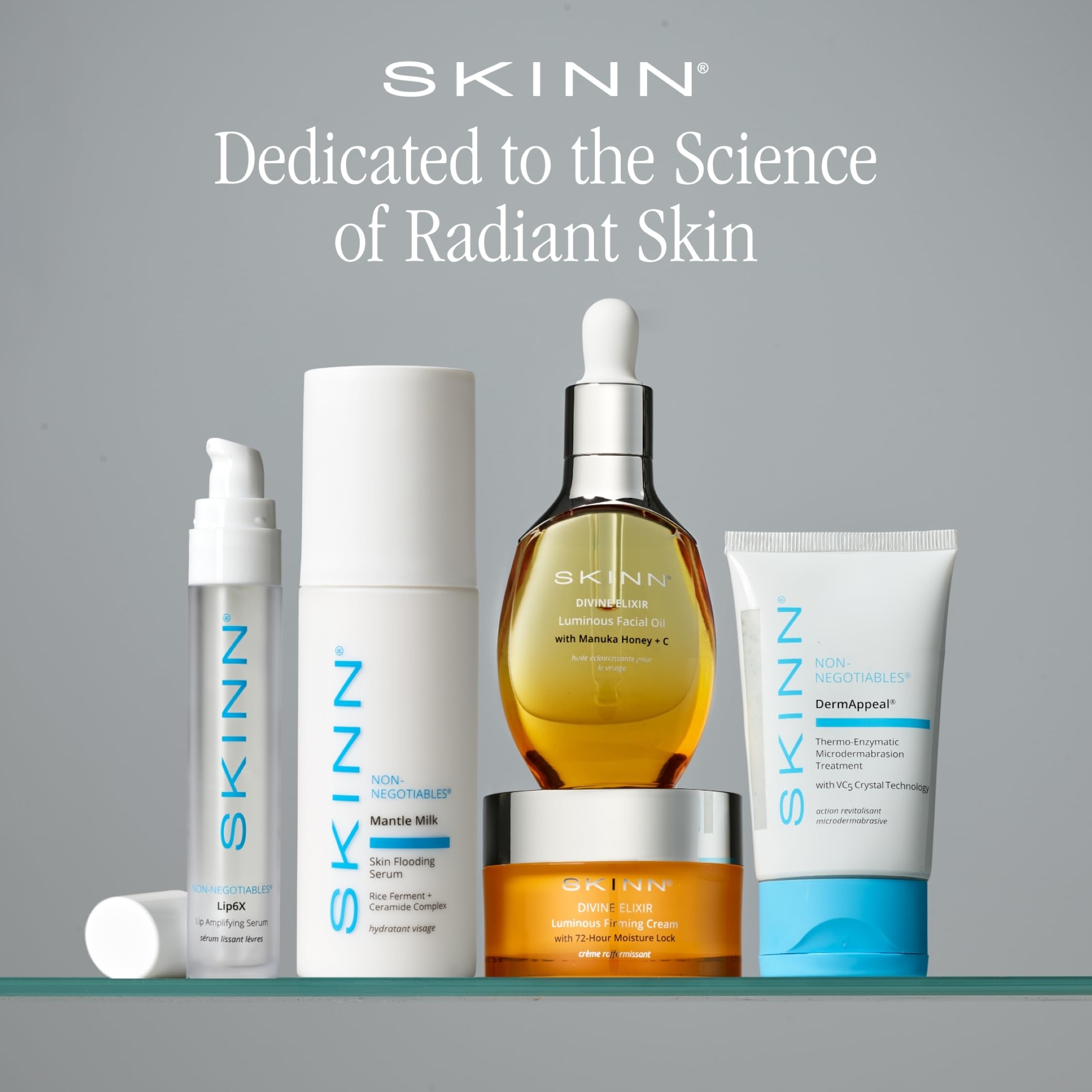 SKINN Lip Amplifying Serum, Lip6X with Peptides - Deep Moisturizing Serum Plumps, Hydrates & Smooths Lips & Boosts Collagen Production - Lip Care Products for Women SKINNBuy Supplements Australia