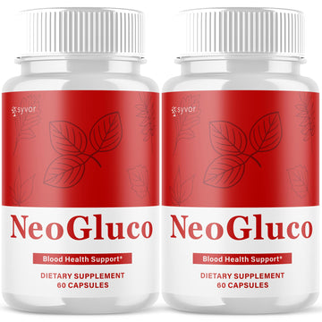 (2 Pack) NeoGluco Capsules, Official NeoGluco Glycogen Support Pills with All Natural Ingredients, Advanced Formula Health Supplement with Max Strength Premium Vitamins for Women & Men (120 Capsules) SyvorBuy Supplements Australia