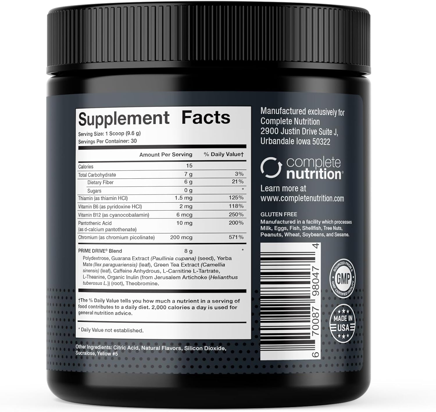 Prime Drive Energy Mango Dragonfruit Pre Workout Energy Drink Powder, Provides Extreme Energy, Focus and Intensity, Boosts Metabolism (30 Servings)…
