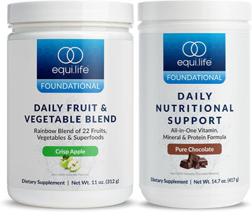 Equilife Chocolate Daily Nutritional Support & Apple Superfoods Bundle