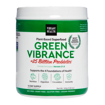 Vibrant Health, Green Vibrance, Vegan Superfood Powder, 15 Servings Vibrant HealthBuy Supplements Australia