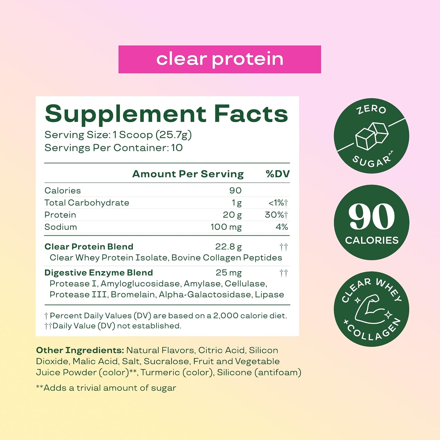 Bloom Raspberry Lemonade Clear Protein and Berry Greens Stick Packs Bundle