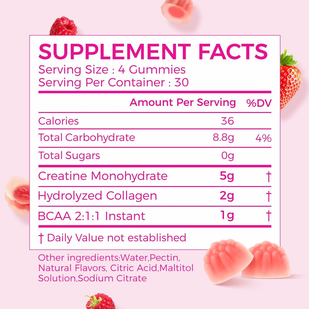 AiVital™ Creatine Gummies for Women with Creatine Powder for Men 5000mg