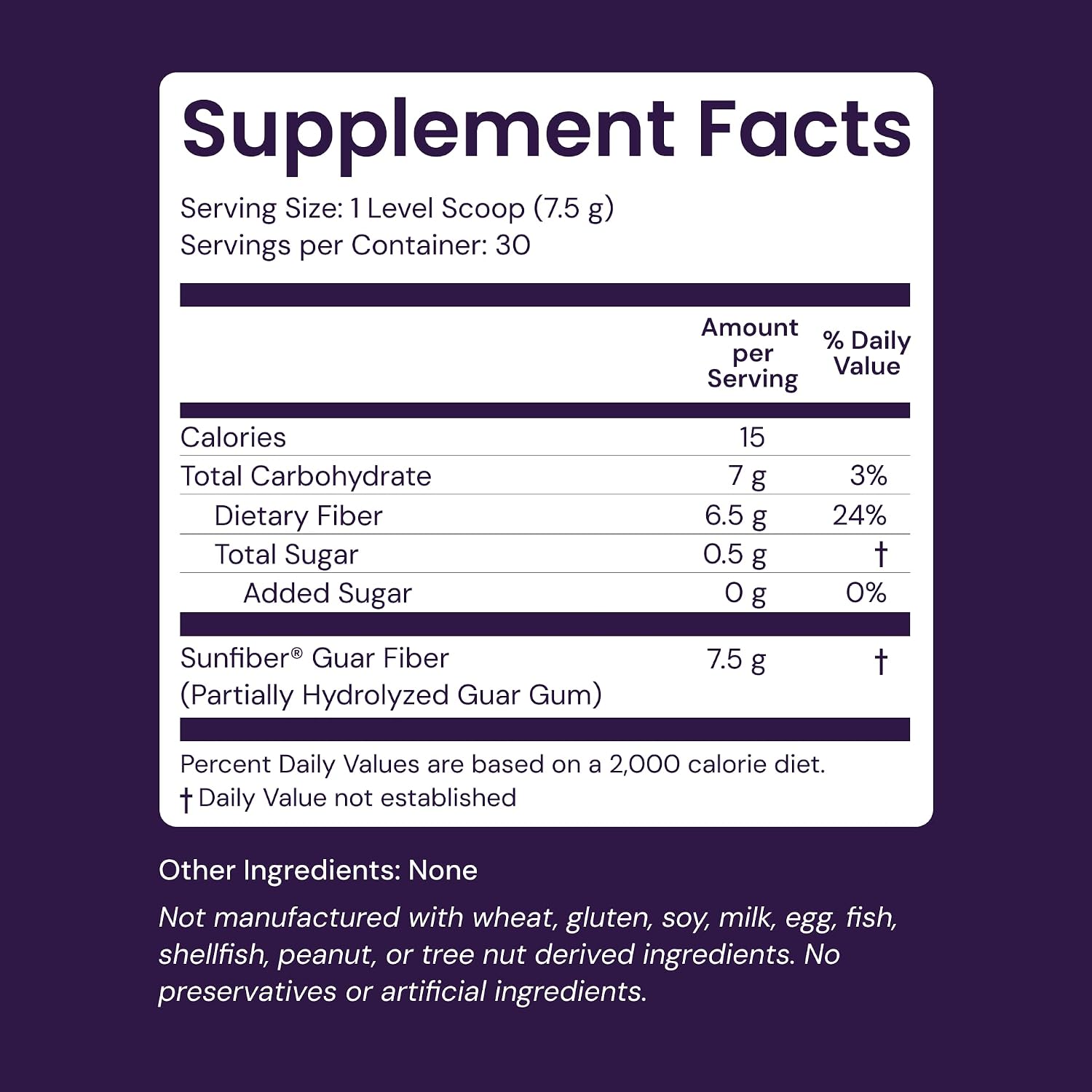 Healthy Origins Healthy Fiber Powder 7.9 oz (225g) - Featuring Sunfiber Partially Hydrolyzed Guar Gum (PHGG) - Supports Digestive Regularity, Intestinal Health & Prebiotic Care