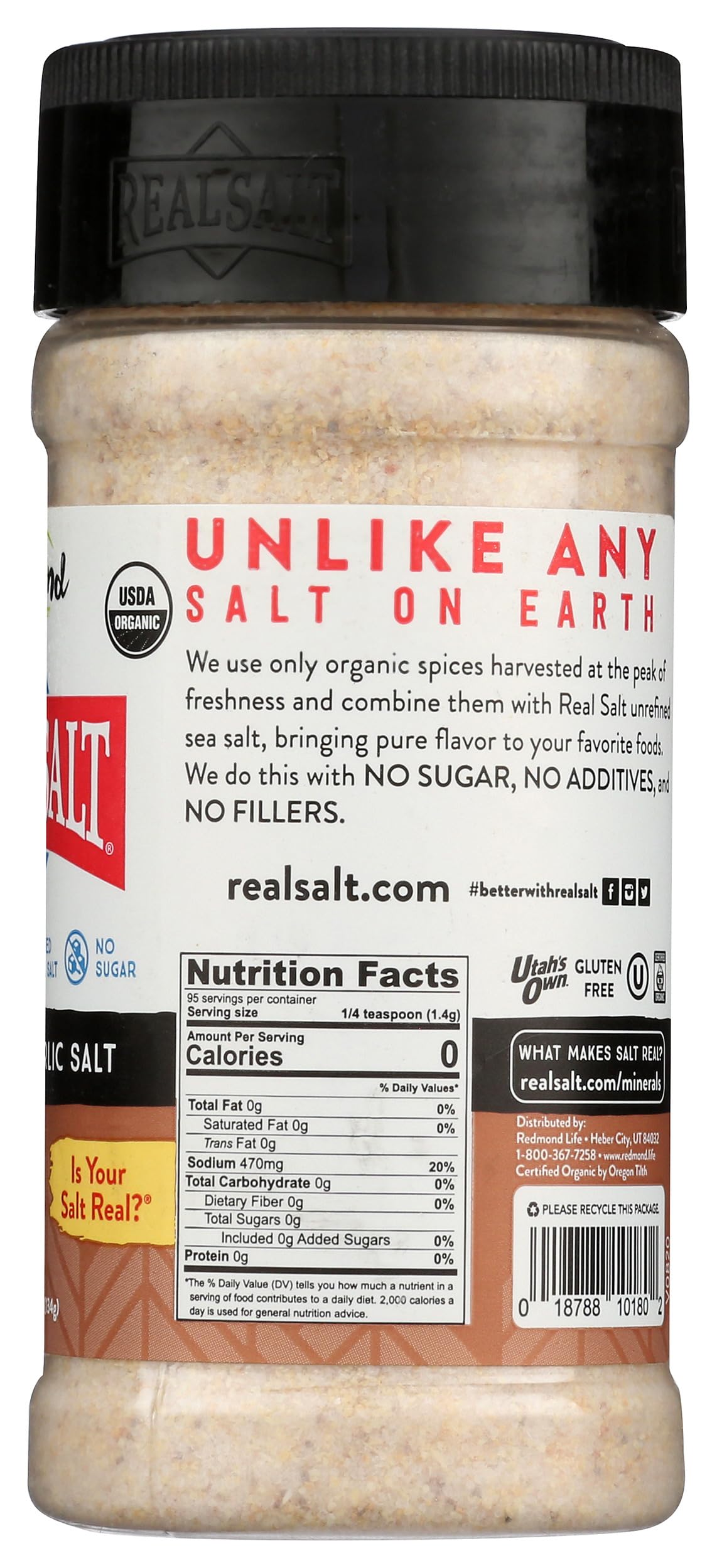 Redmond Organic Seasoning (Real Salt)
