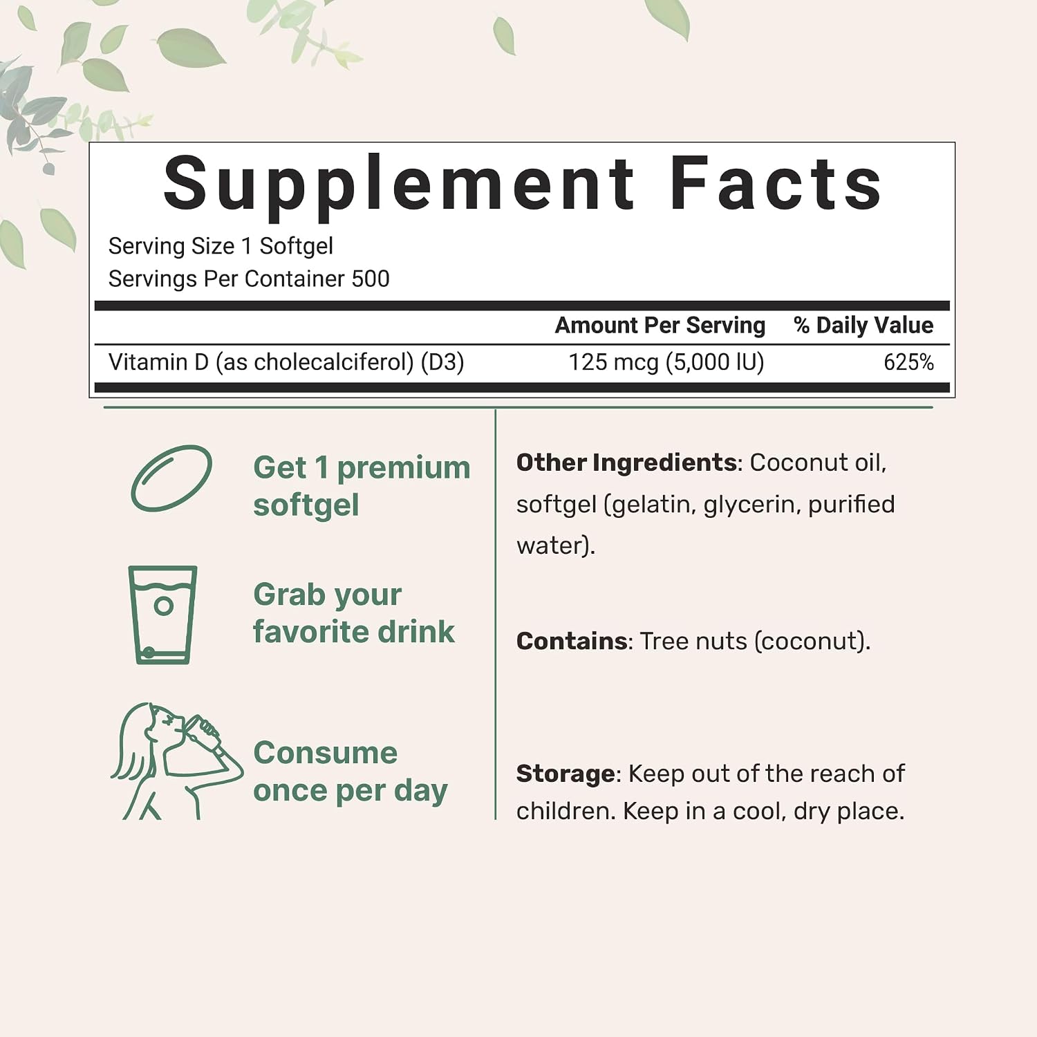 Micro Ingredients Super Vitamin K Complex (K2 MK7 + MK4 & K1) & Vitamin D3 5,000 IU Bundle Pack | Easily Absorbed K Vitamins, Active Menaquinone Complex | Vitamin D as Cholecalciferol