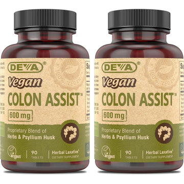 DEVA Vegan Colon Assist 90 Tabs (Pack of 2) DEVABuy Supplements Australia