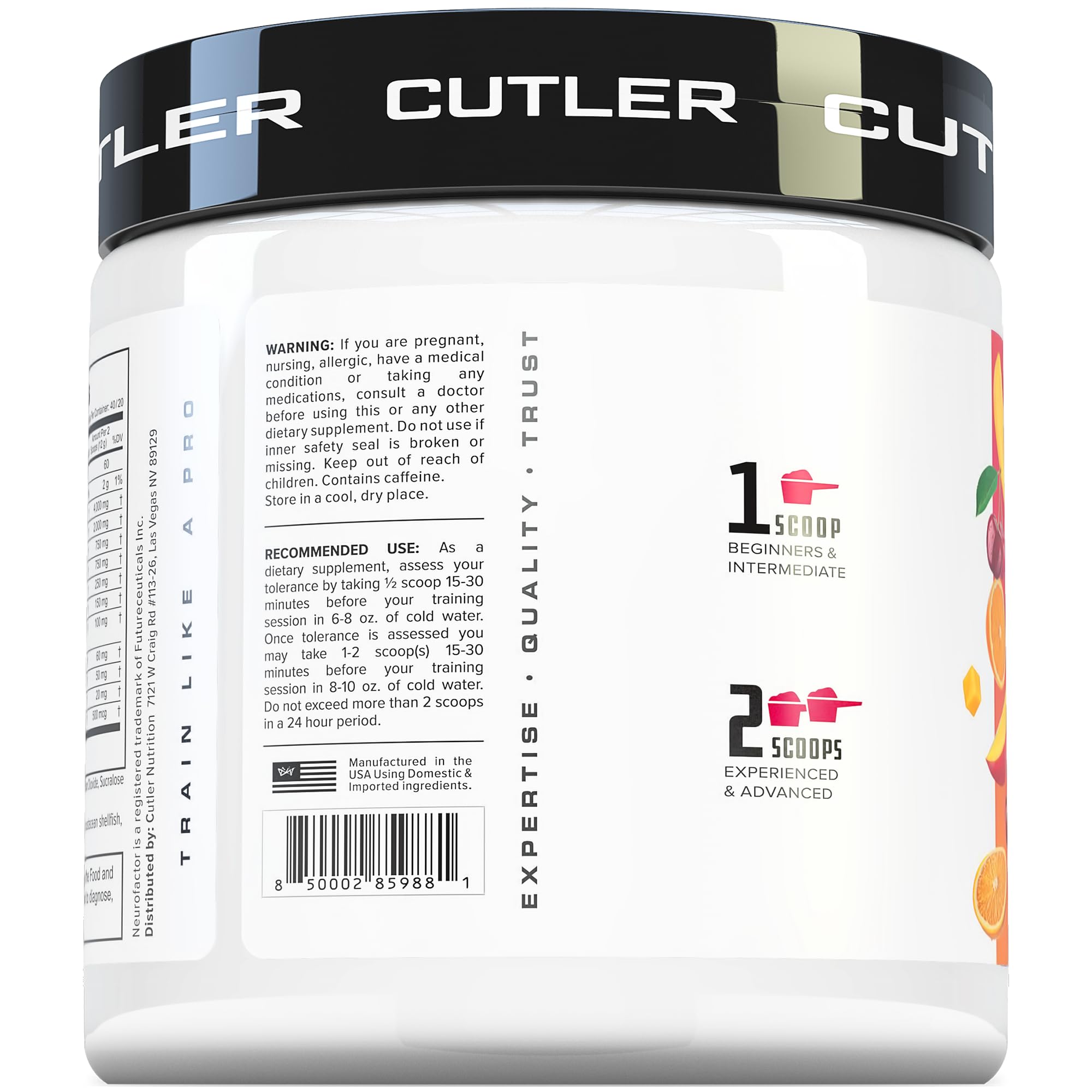 Prevail Pre Workout Powder with Nootropics: Pre-Workout Drink for Men and Women, Cutting Edge Energy and Focus Supplement with L Citrulline, Alpha GPC, L Tyrosine | Sour Rainbow Candy, 40 Scoops | Sour Rainbow Candy, 40 Scoops | With L-Citrulline, Alpha G
