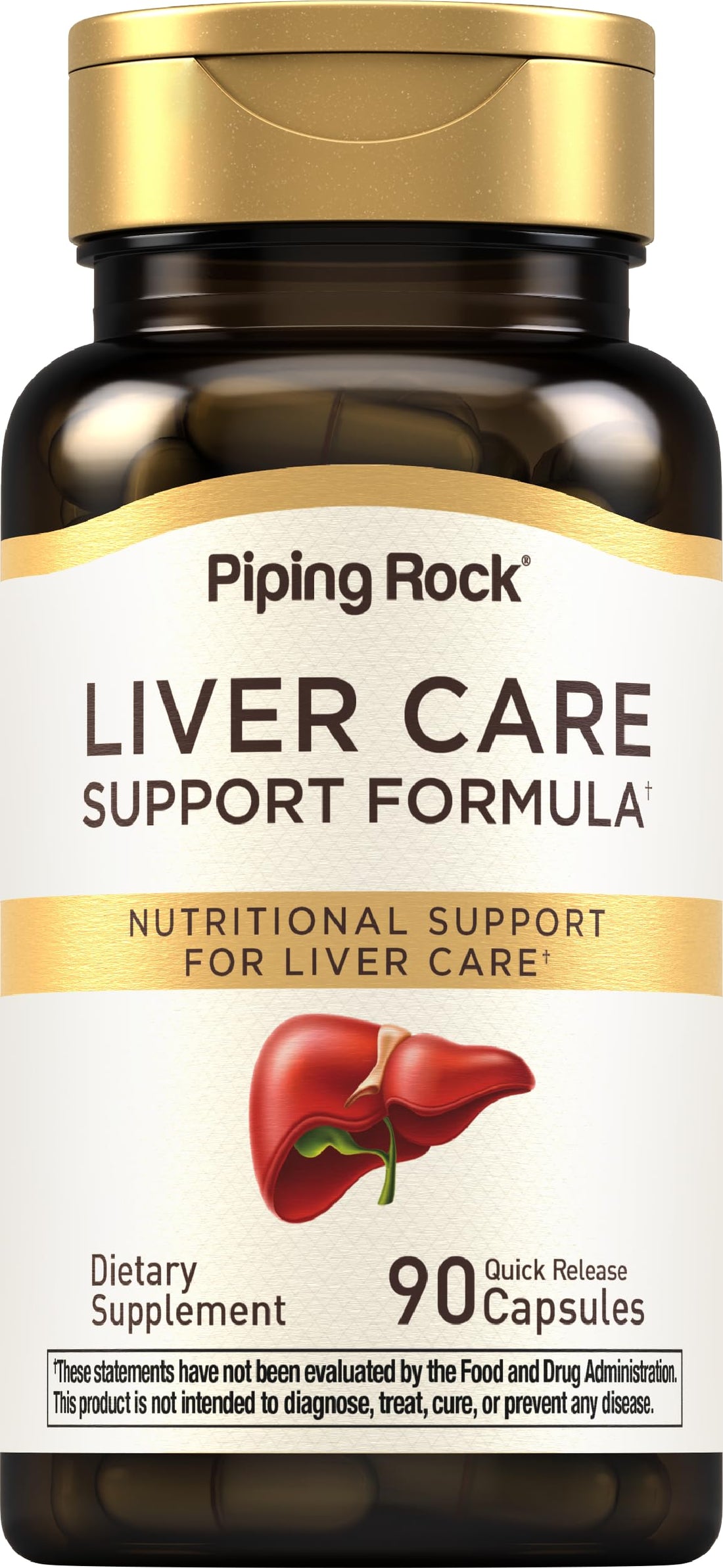 Piping Rock Liver Cleanse Complex | 90 Capsules | Liver Care Support Formula | Non-GMO, Gluten Free Supplement Piping RockBuy Supplements Australia