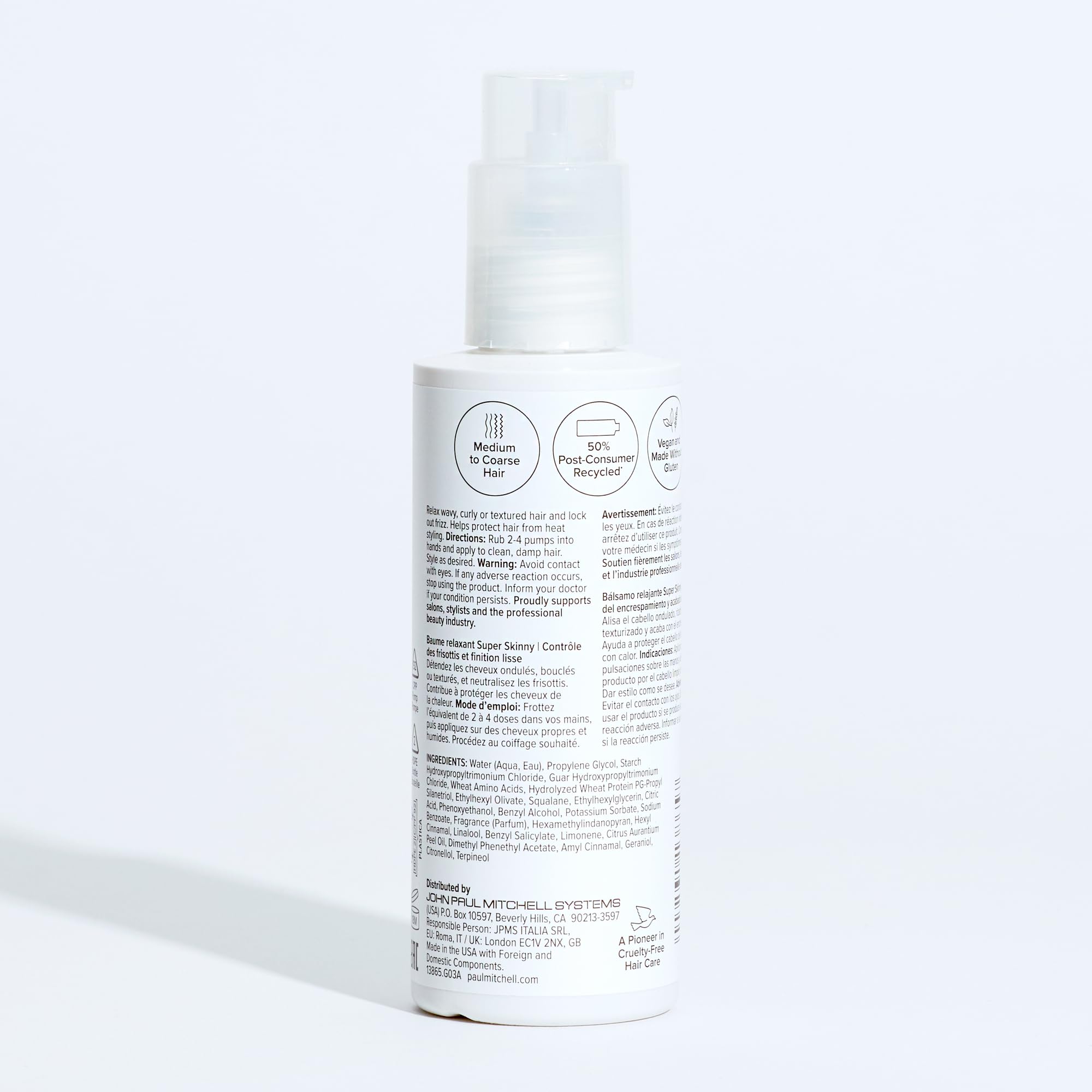 Paul Mitchell Super Skinny Relaxing Balm, Frizz Control For Wavy, Curly or Textured Hair, 5.1 fl oz Paul MitchellBuy Supplements Australia