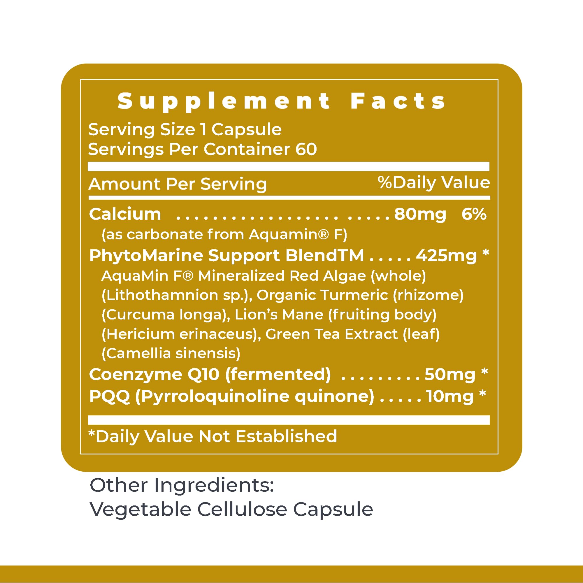 Premier Research Labs Premier PQQ Complex with CoQ10 - Coenzyme Q10, Co Q 10 Supplement with Pyrroloquinoline Quinone (PQQ) for Antioxidant, Brain & Heart Support - 60 Vegetarian Capsules Premier Research LabsBuy Supplements Australia