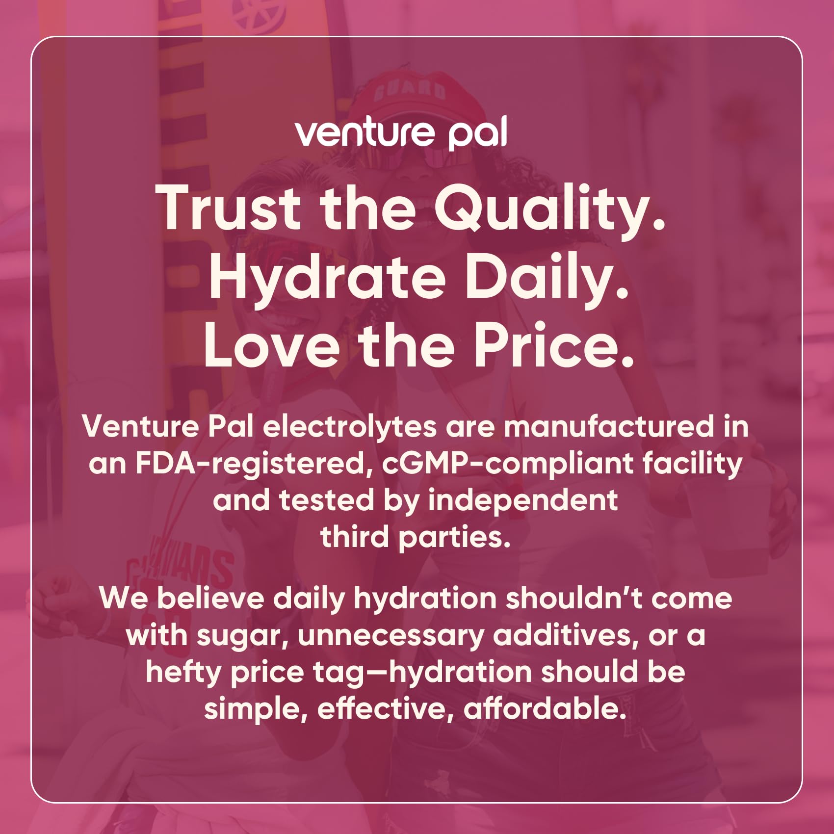 Venture Pal Sugar Free Electrolyte Powder, Liquid Daily IV Hydration Packet | 7 Electrolytes & 5 Vitamins, Electrolytes Dink Mix for Party Recovery & Instantly Hydration, Vegan, Keto-Friendly, 16 Sticks