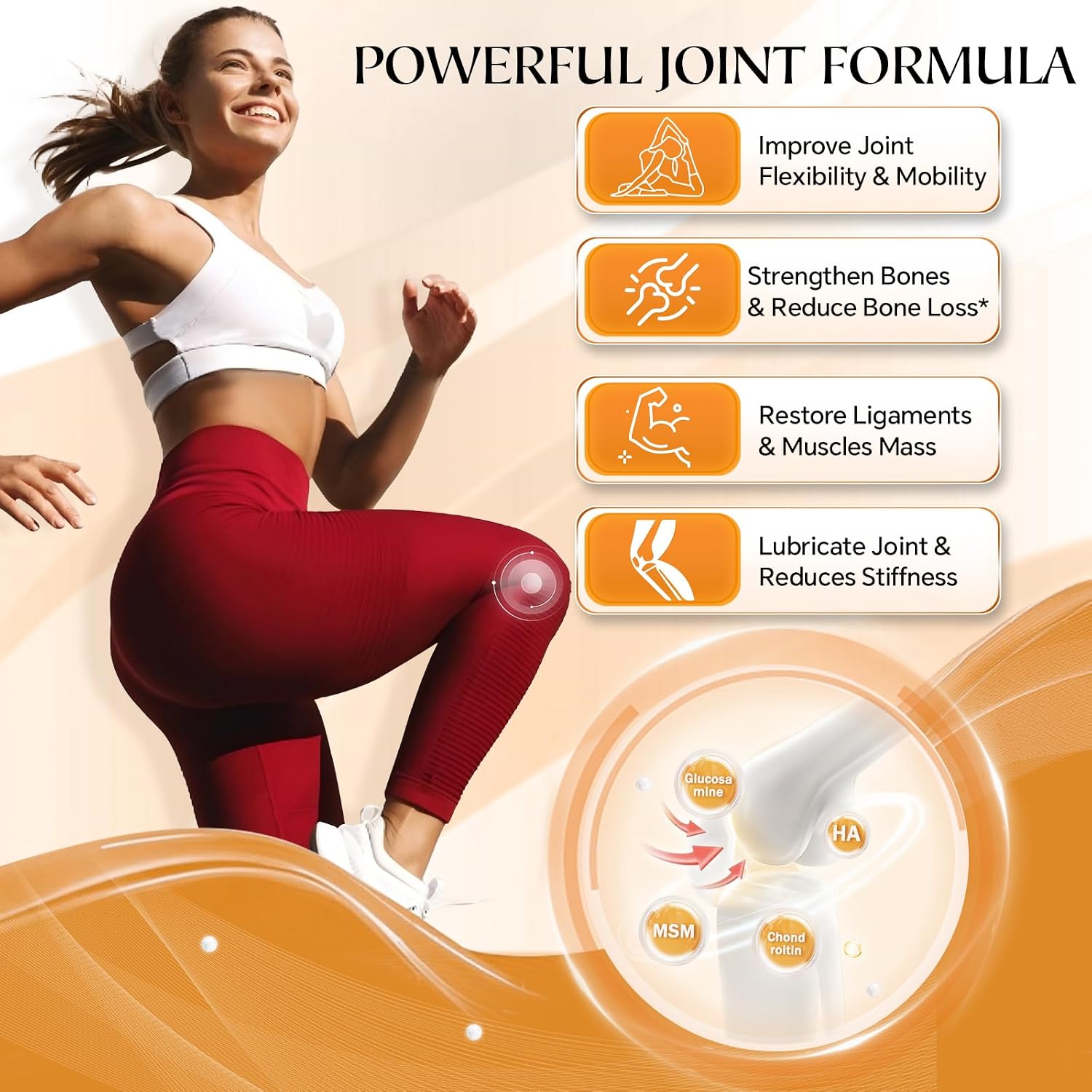NATURE TARGET Multi Collagen Peptides Powder for Women Men, 35 Servings | Hydrolyzed Collagen Types I II III V X with Hyaluronic Acid & MSM for Skin, Hair, Nails & Joint, Non-GMO