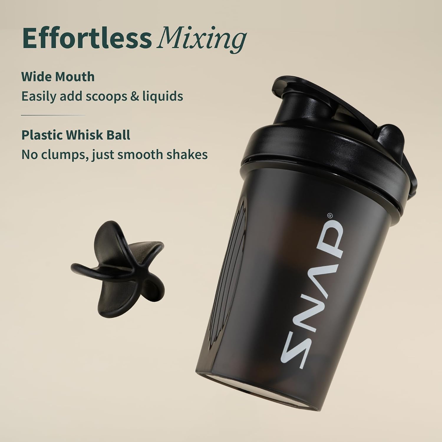 Snap Supplements Shaker Bottle 400ml