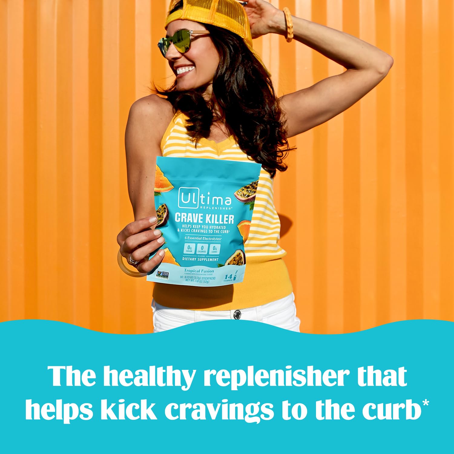Ultima Replenisher Electrolyte Powder Drink Mix Bundle – Sugar Free – Variety, Crave Killer – 20 Stickpacks, 14 Stickpacks – 6 Electrolytes and Minerals – Keto Friendly, Vegan, Non-GMO