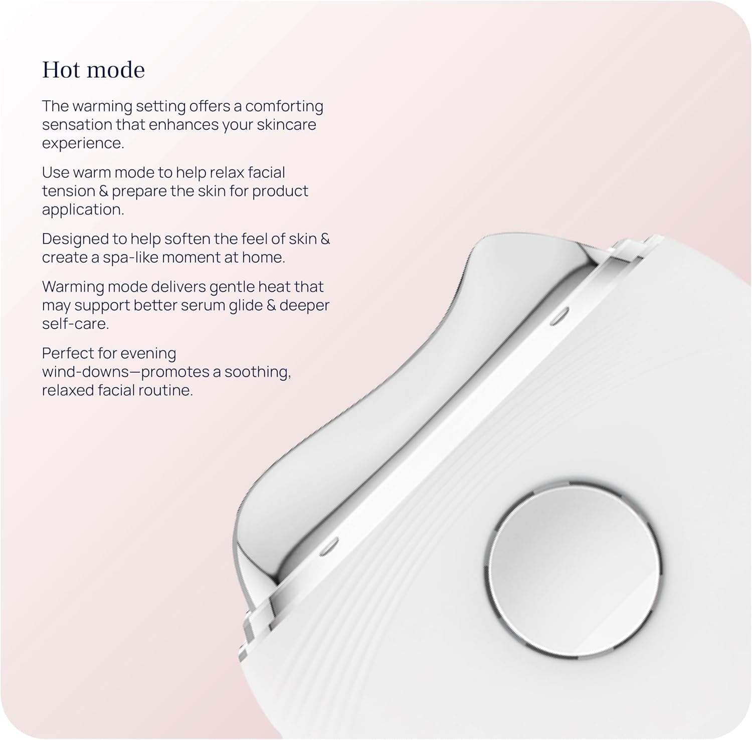PUREANCE Hot & Cold Beauty Instrument - Red Light Therapy for Face & Neck | Portable Facial Massager Tool - LED Thermal Face Sculpting Wand- for Skin Care, Lift, Puffiness, Wrinkles, Double Chin