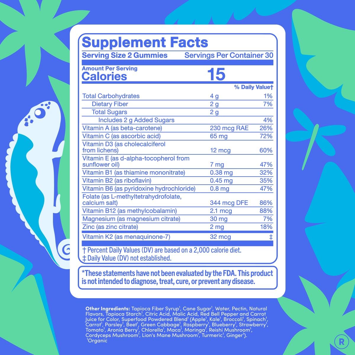 FIRST DAY Teens Apple Brain Focus Gummies & Orange Multivitamin Gummies | Daily Nutrients, Immunity, Mood, & Focus | Clean Label Project Verified® | Vegan | 30-Day Supply